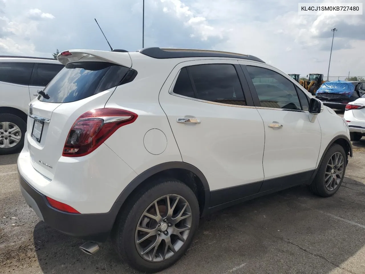 2019 Buick Encore Sport Touring VIN: KL4CJ1SM0KB727480 Lot: 69683854