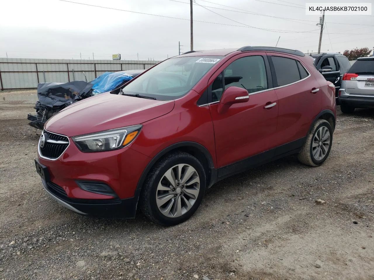 KL4CJASB6KB702100 2019 Buick Encore Preferred