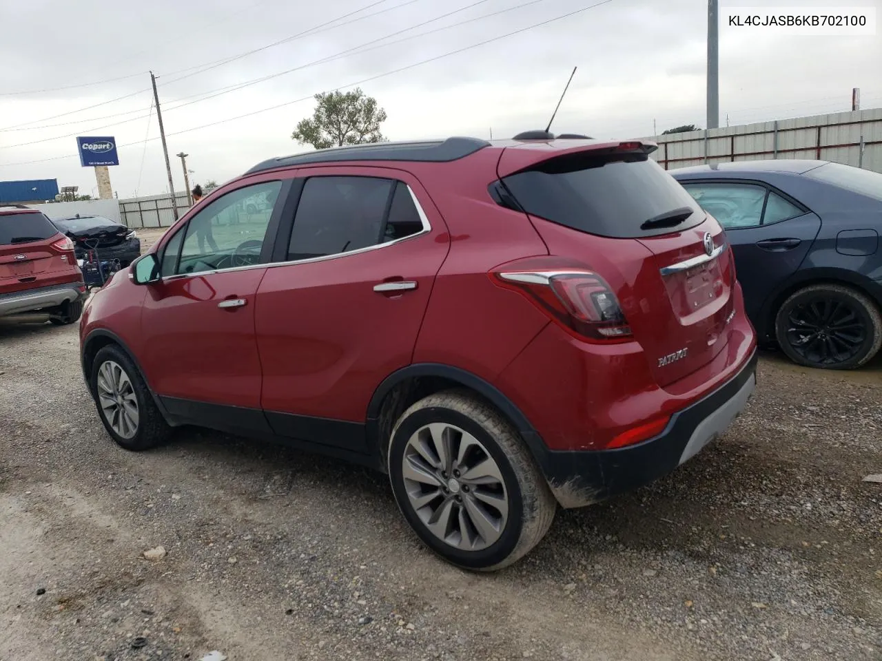 KL4CJASB6KB702100 2019 Buick Encore Preferred