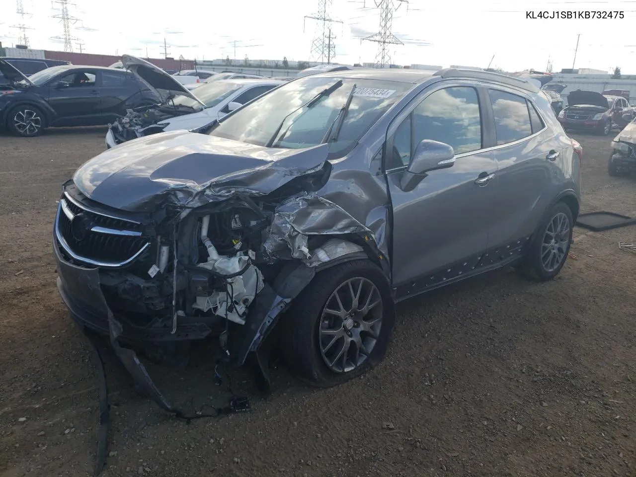 KL4CJ1SB1KB732475 2019 Buick Encore Sport Touring