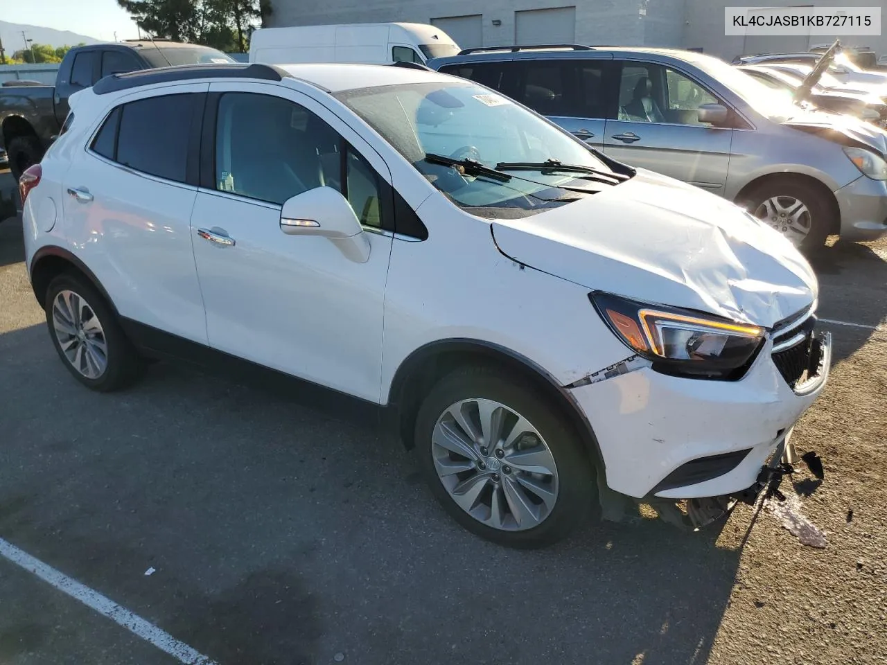 2019 Buick Encore Preferred VIN: KL4CJASB1KB727115 Lot: 70400784