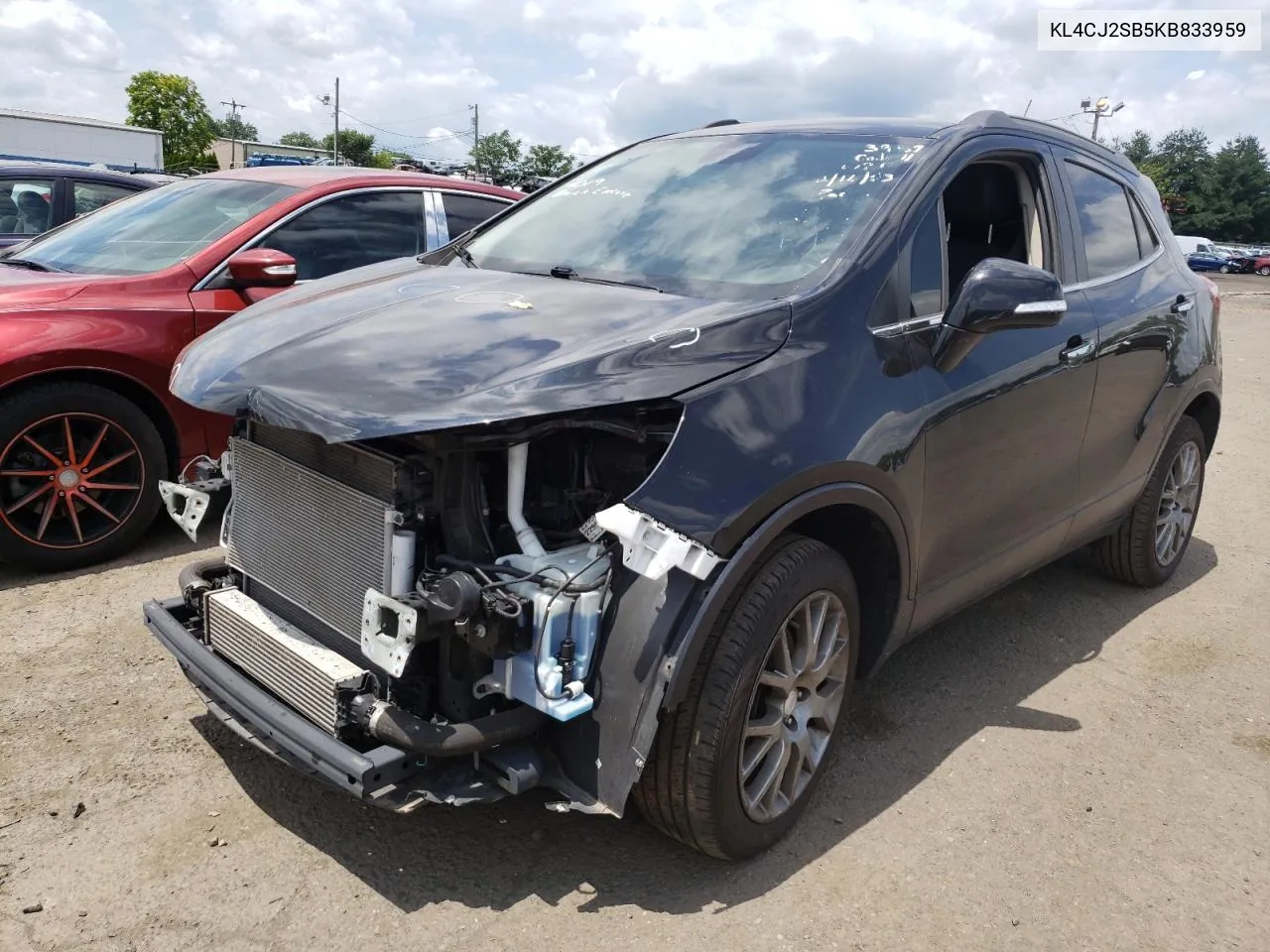 KL4CJ2SB5KB833959 2019 Buick Encore Sport Touring