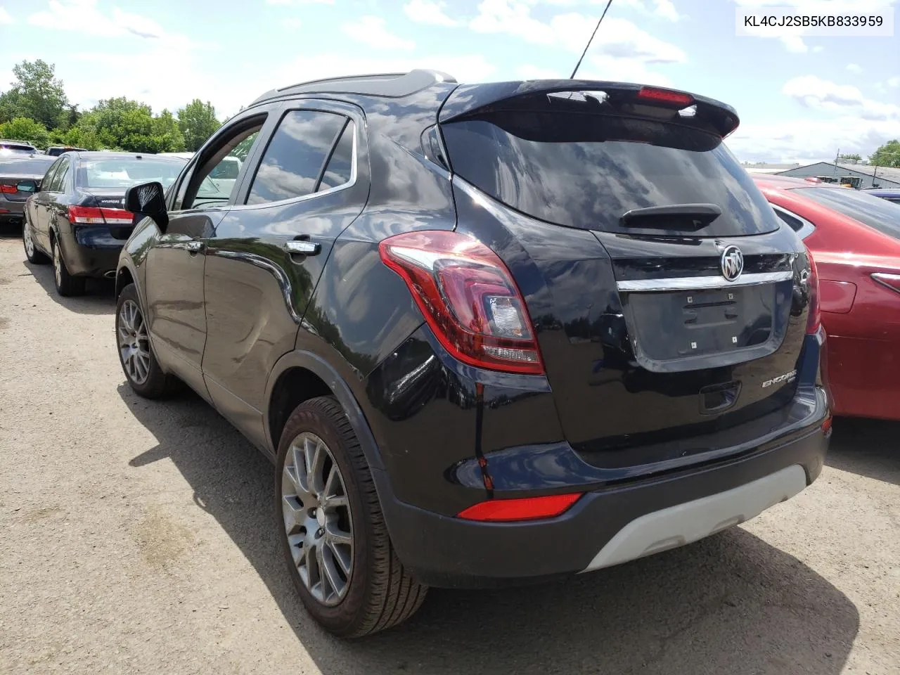 KL4CJ2SB5KB833959 2019 Buick Encore Sport Touring