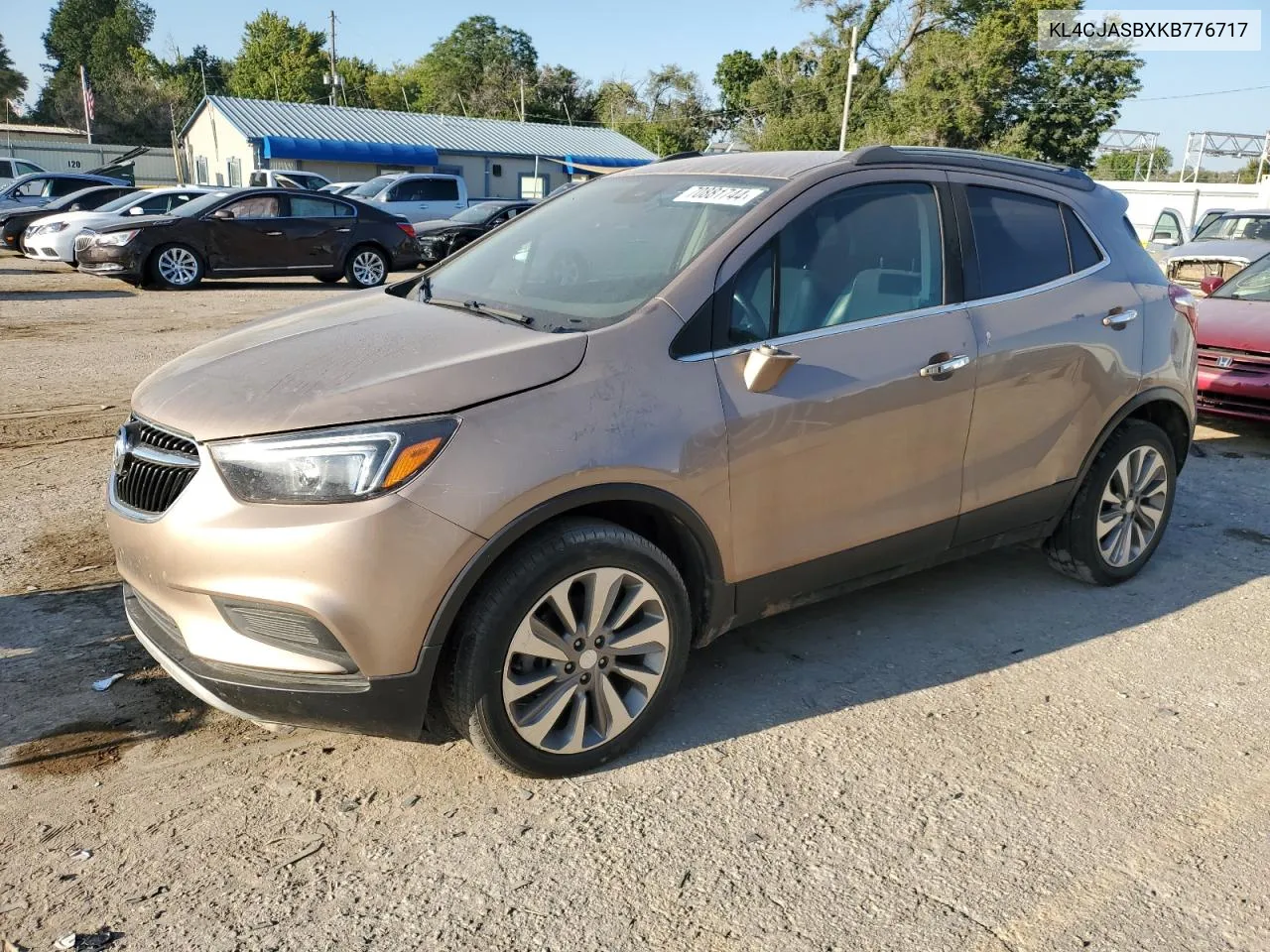 2019 Buick Encore Preferred VIN: KL4CJASBXKB776717 Lot: 70881744