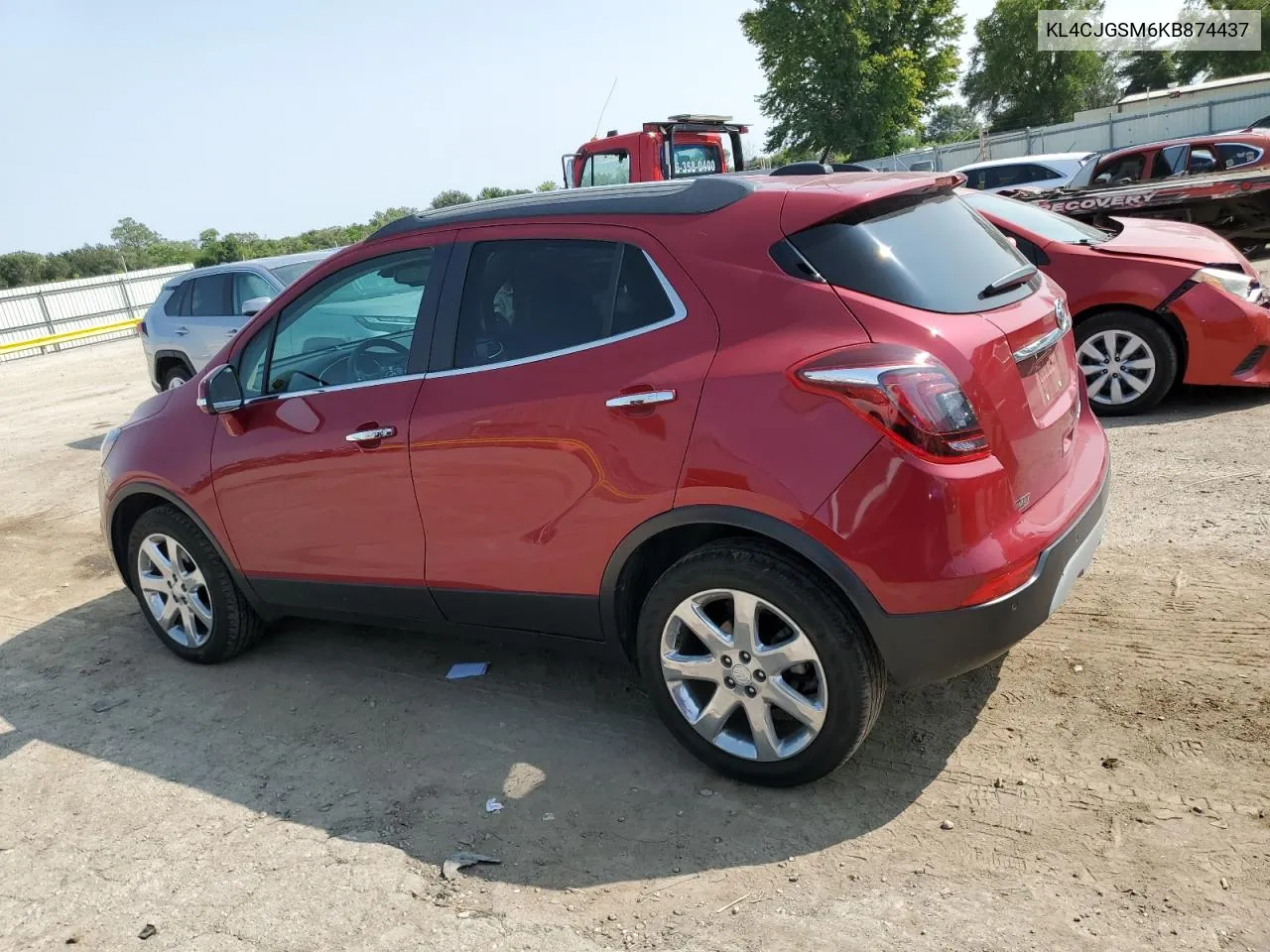 2019 Buick Encore Essence VIN: KL4CJGSM6KB874437 Lot: 71087084