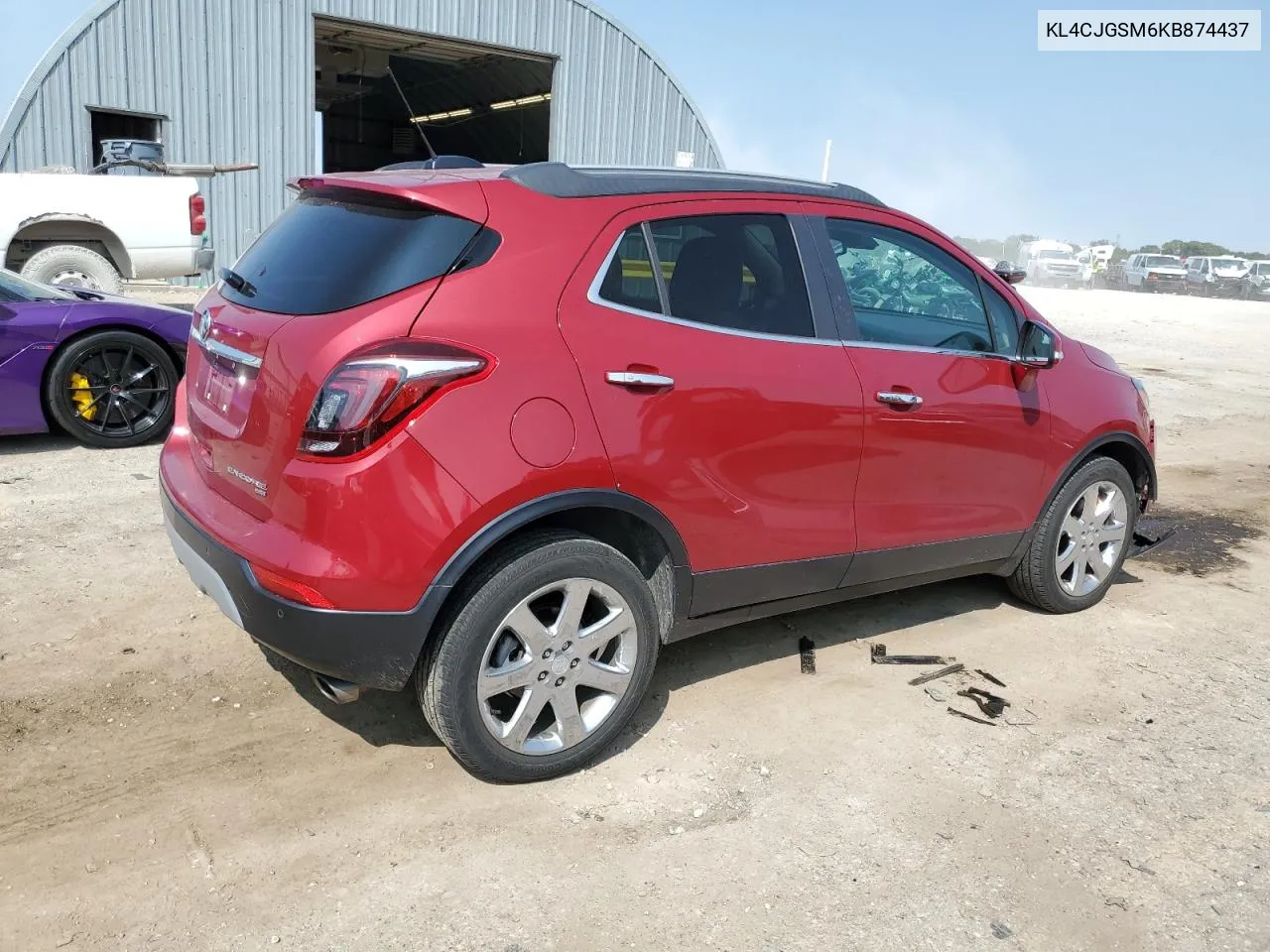 2019 Buick Encore Essence VIN: KL4CJGSM6KB874437 Lot: 71087084