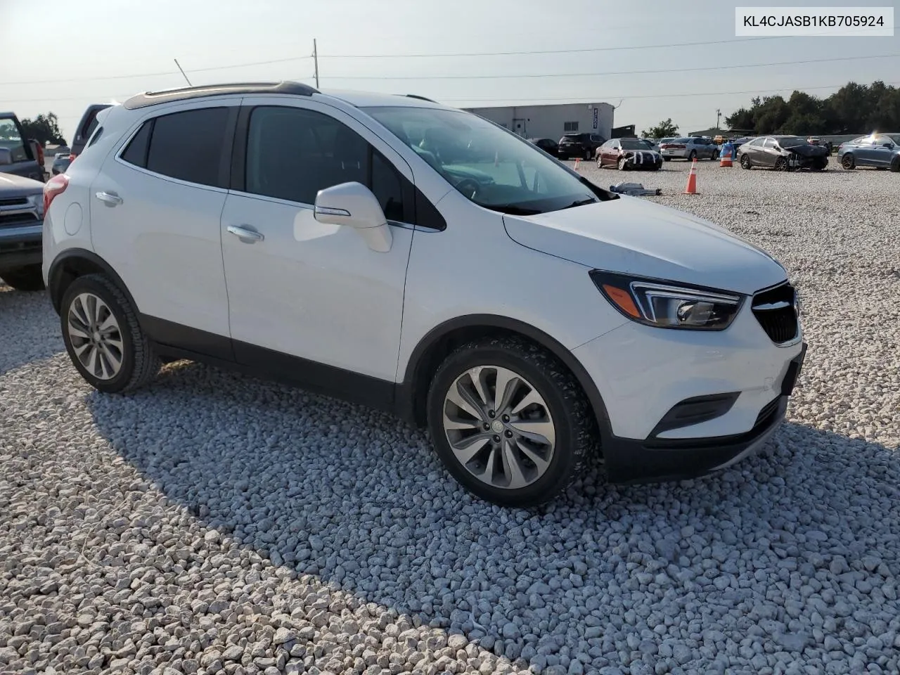 2019 Buick Encore Preferred VIN: KL4CJASB1KB705924 Lot: 71641574