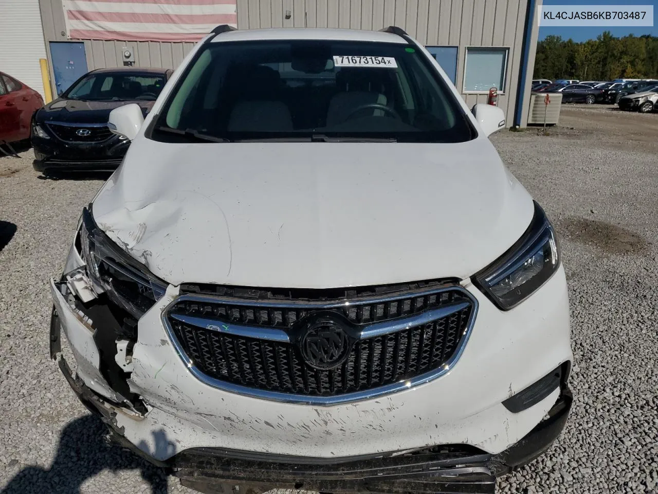 KL4CJASB6KB703487 2019 Buick Encore Preferred