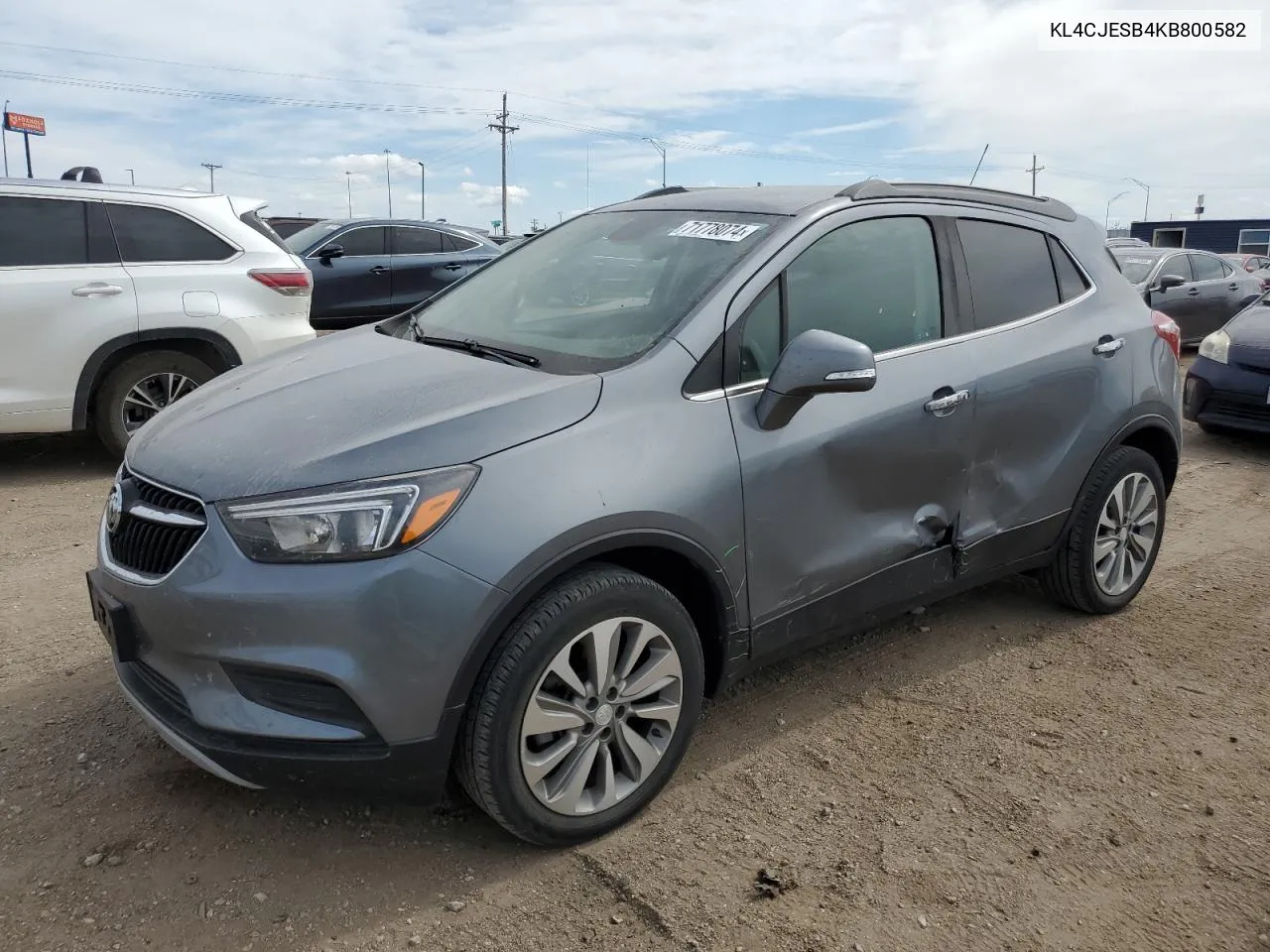 2019 Buick Encore Preferred VIN: KL4CJESB4KB800582 Lot: 71778074