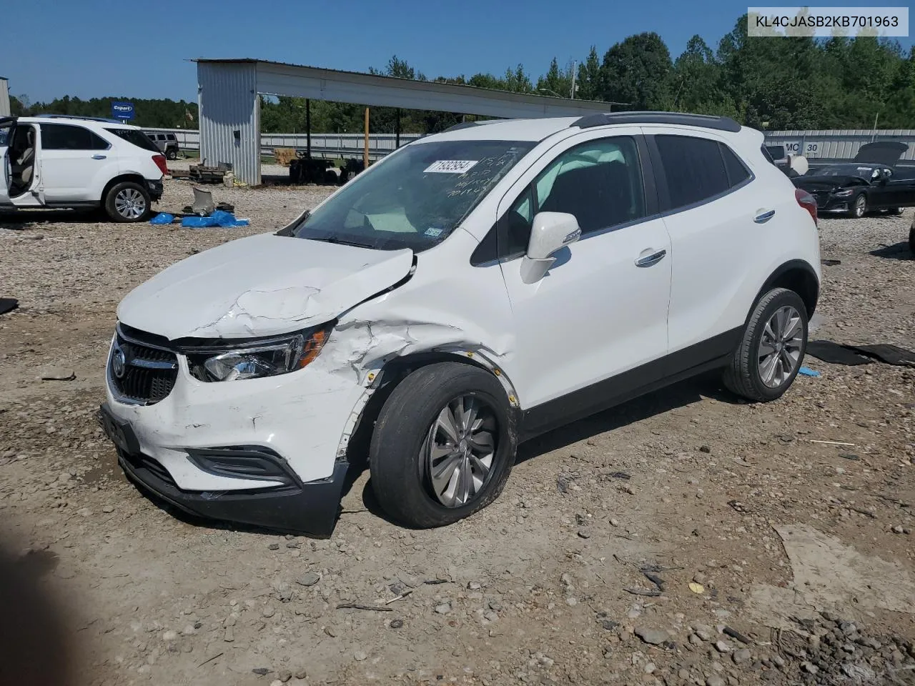 KL4CJASB2KB701963 2019 Buick Encore Preferred