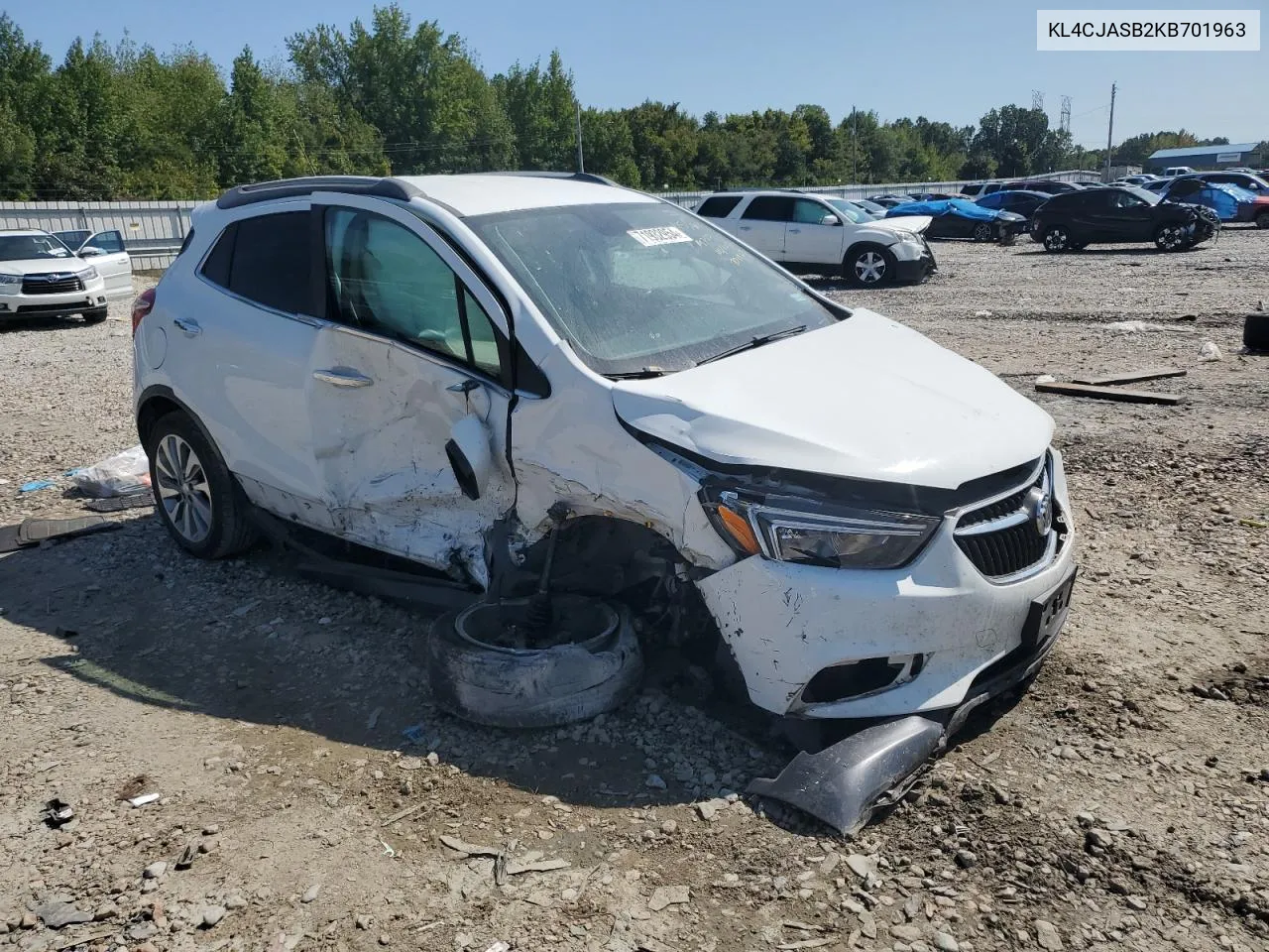 2019 Buick Encore Preferred VIN: KL4CJASB2KB701963 Lot: 71932954