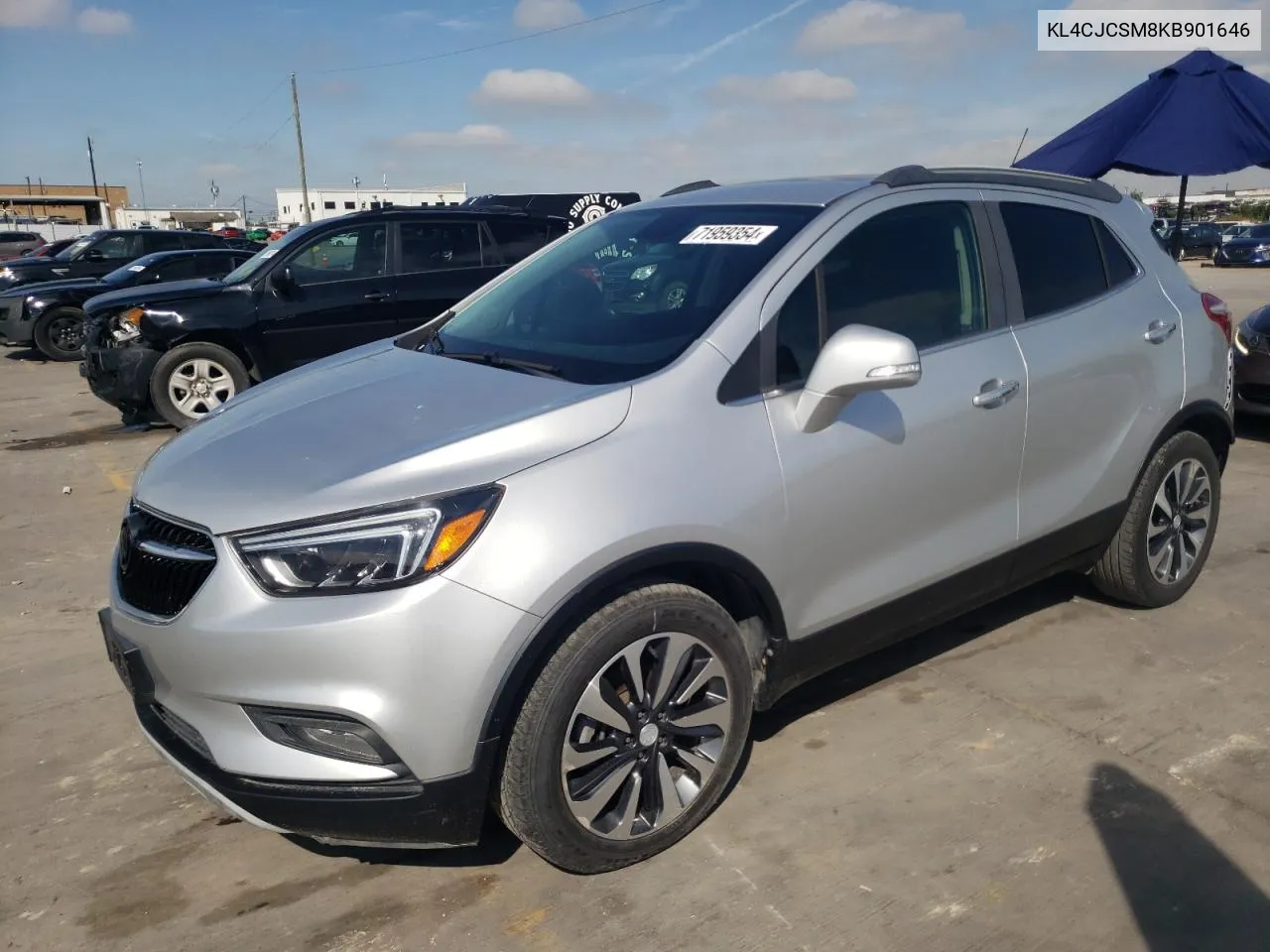 KL4CJCSM8KB901646 2019 Buick Encore Essence