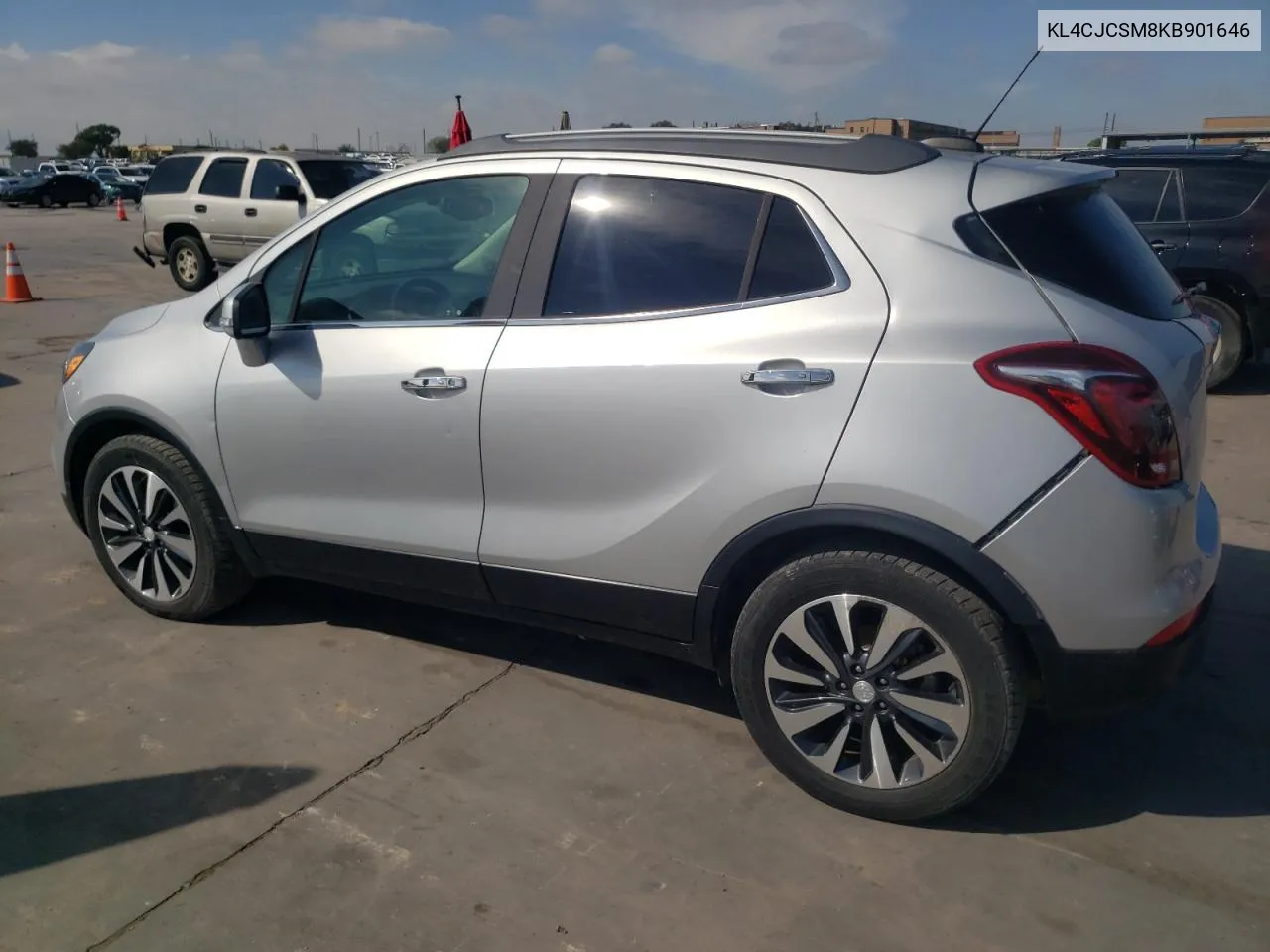 2019 Buick Encore Essence VIN: KL4CJCSM8KB901646 Lot: 71959354