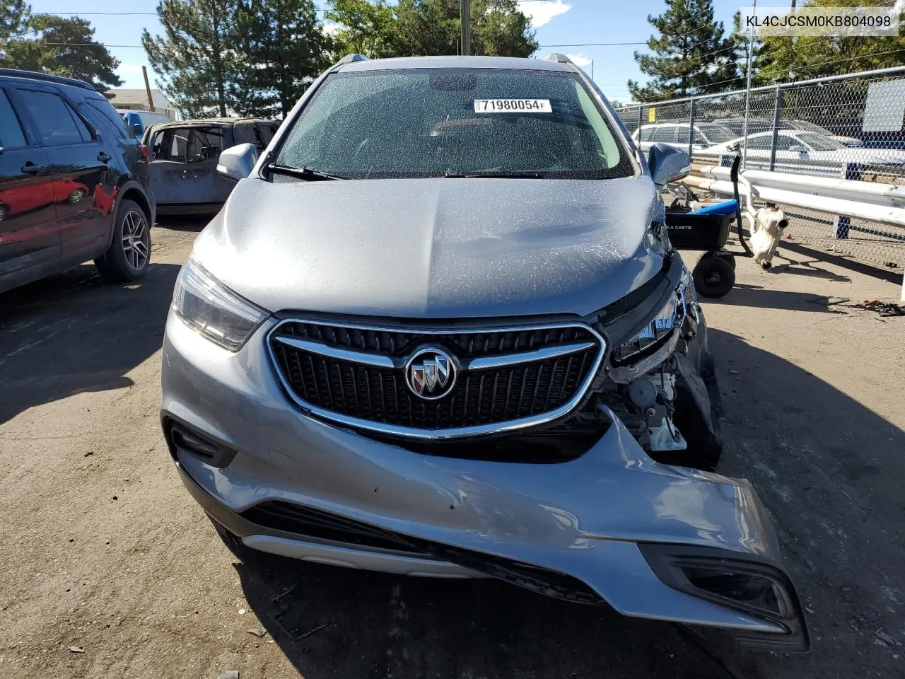 2019 Buick Encore Essence VIN: KL4CJCSM0KB804098 Lot: 71980054