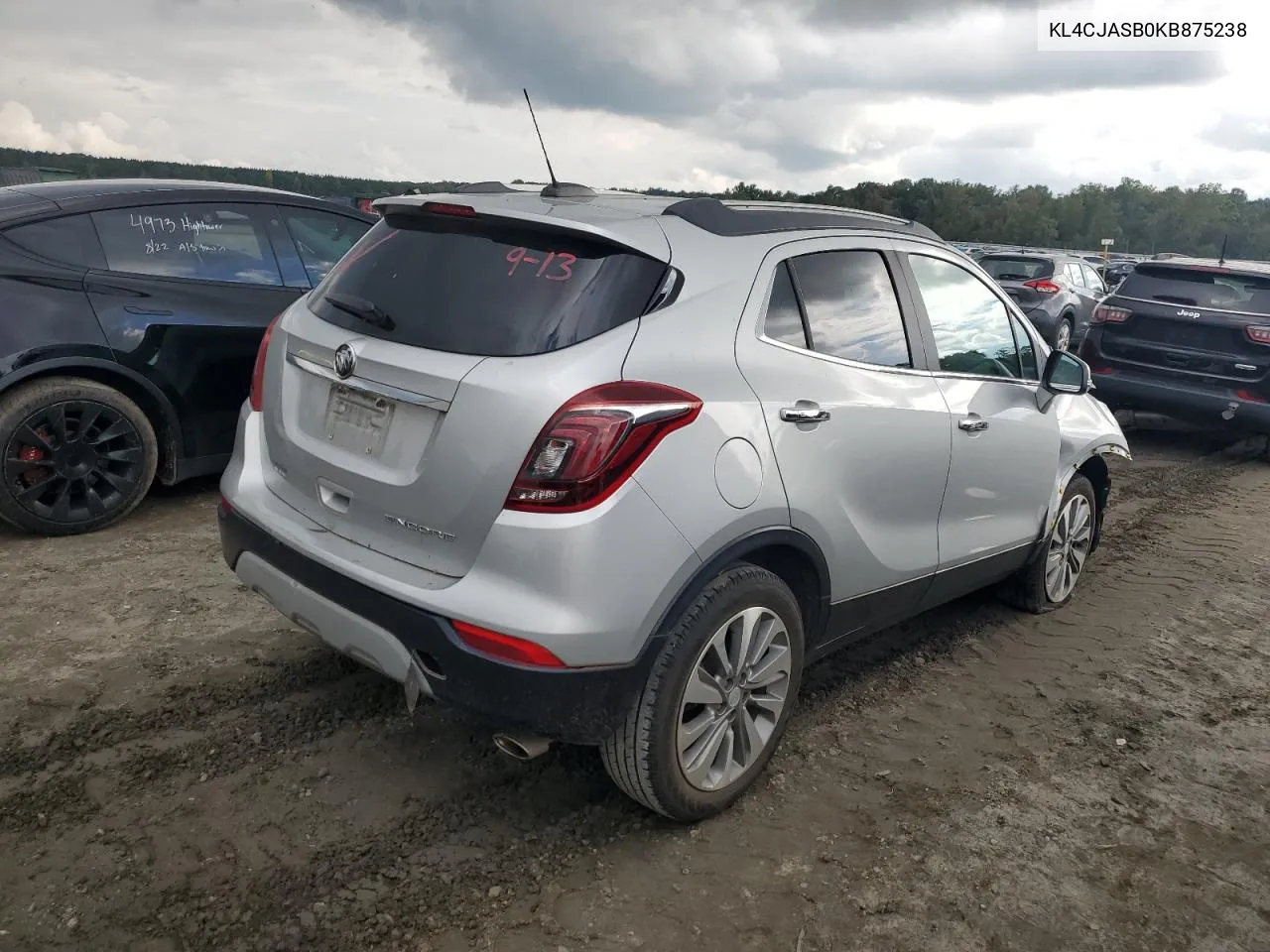 2019 Buick Encore Preferred VIN: KL4CJASB0KB875238 Lot: 72064414