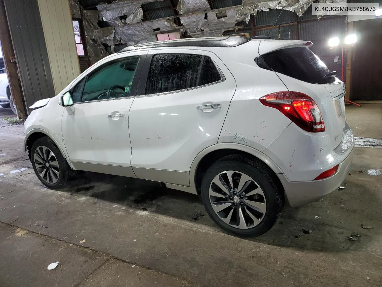 2019 Buick Encore Essence VIN: KL4CJGSM8KB758673 Lot: 72202144