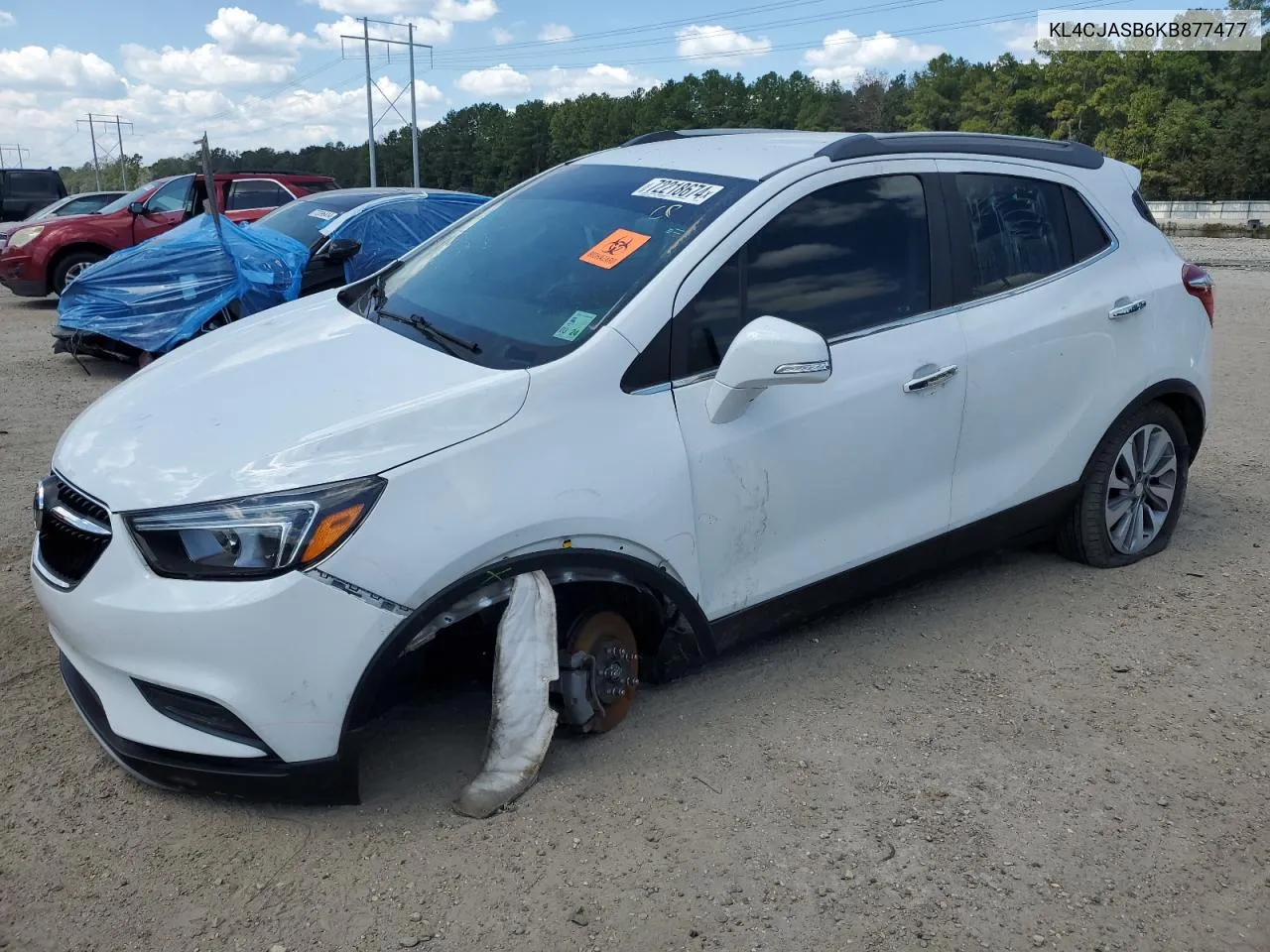 KL4CJASB6KB877477 2019 Buick Encore Preferred