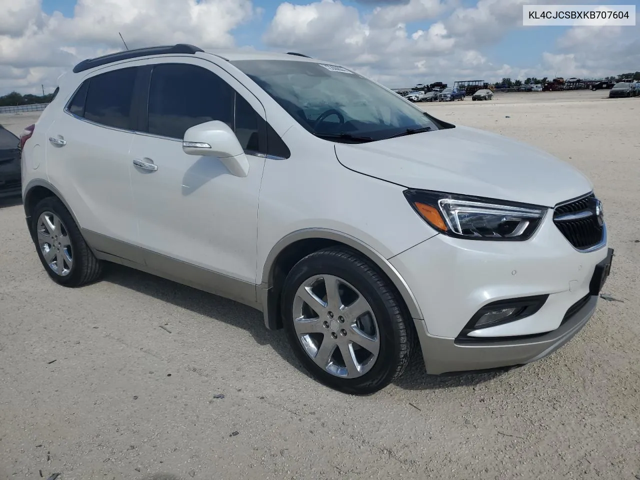 2019 Buick Encore Essence VIN: KL4CJCSBXKB707604 Lot: 72269804