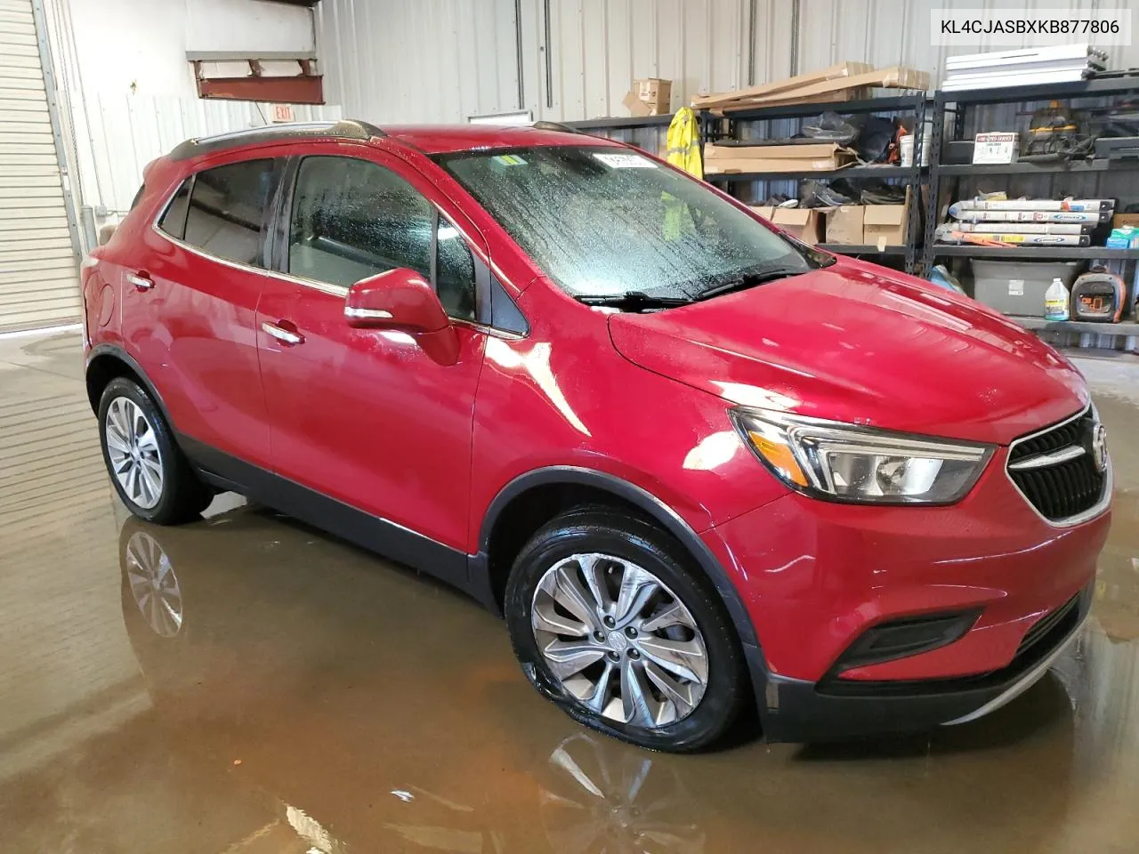 2019 Buick Encore Preferred VIN: KL4CJASBXKB877806 Lot: 72557344