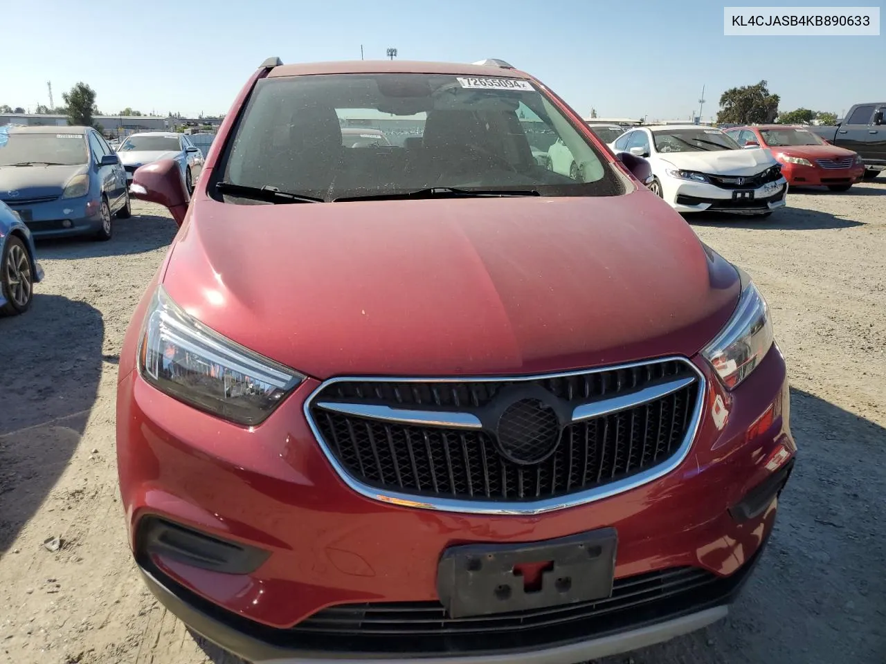 2019 Buick Encore Preferred VIN: KL4CJASB4KB890633 Lot: 72655094