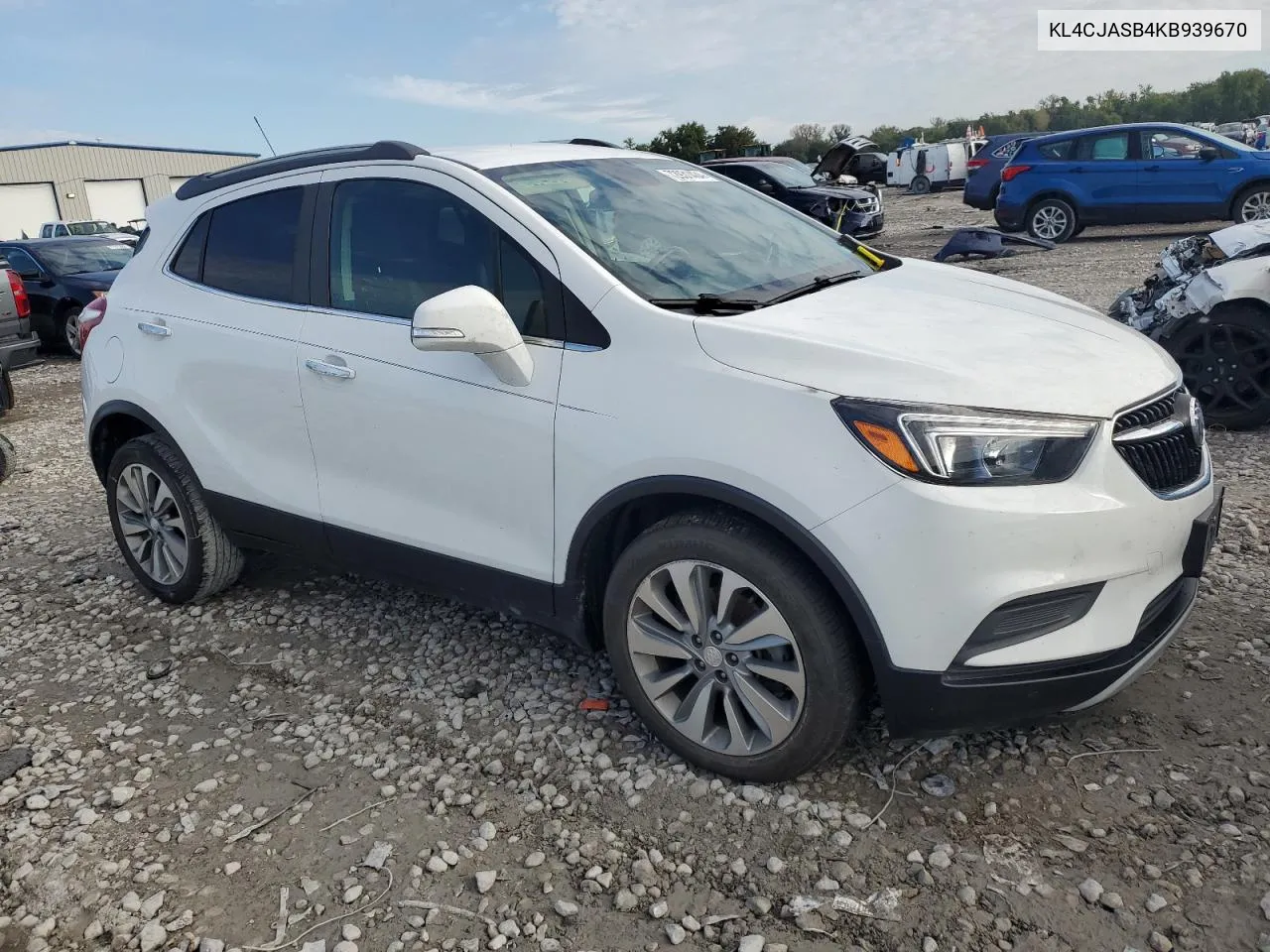 2019 Buick Encore Preferred VIN: KL4CJASB4KB939670 Lot: 72931434