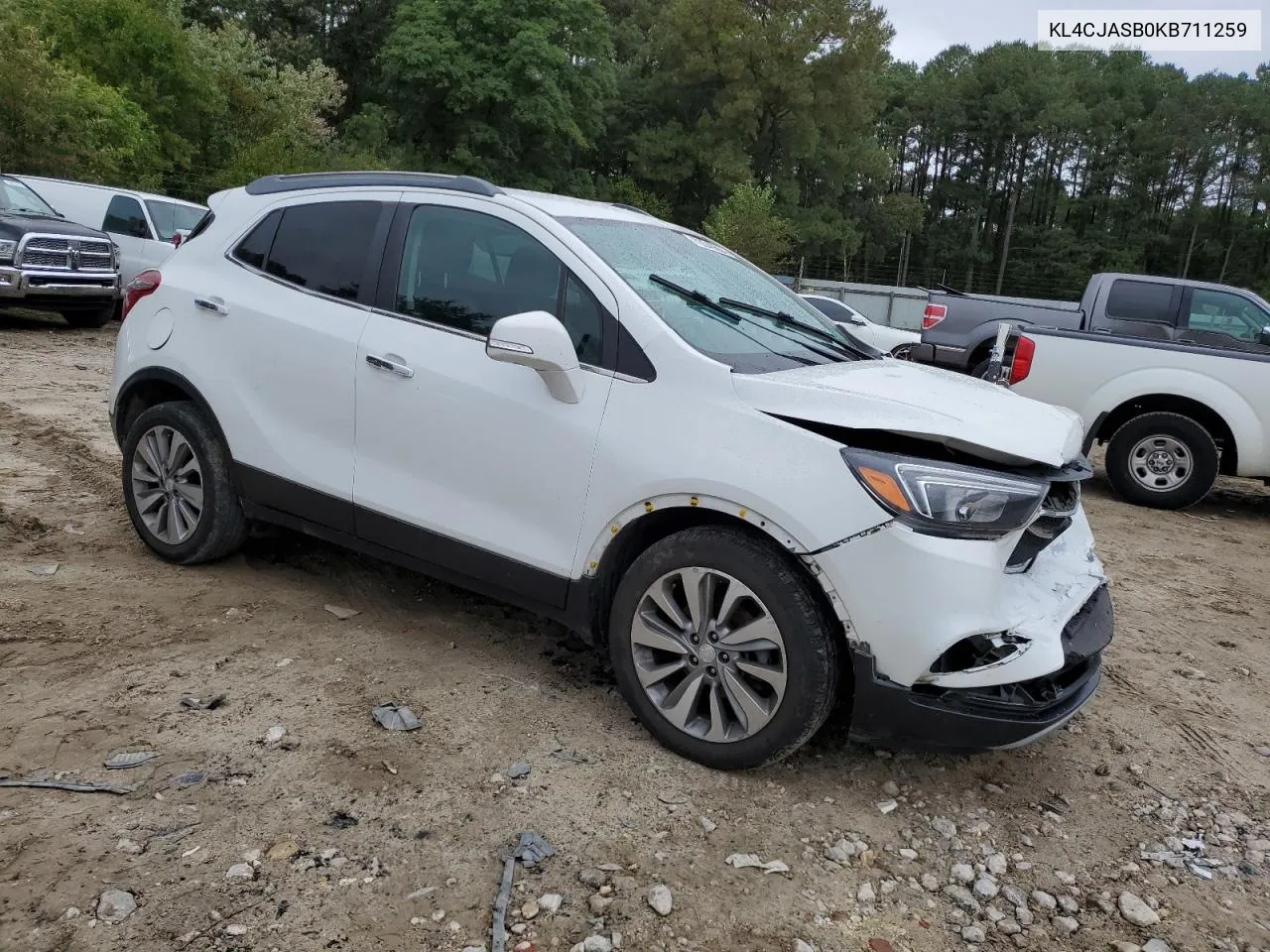 2019 Buick Encore Preferred VIN: KL4CJASB0KB711259 Lot: 73549854