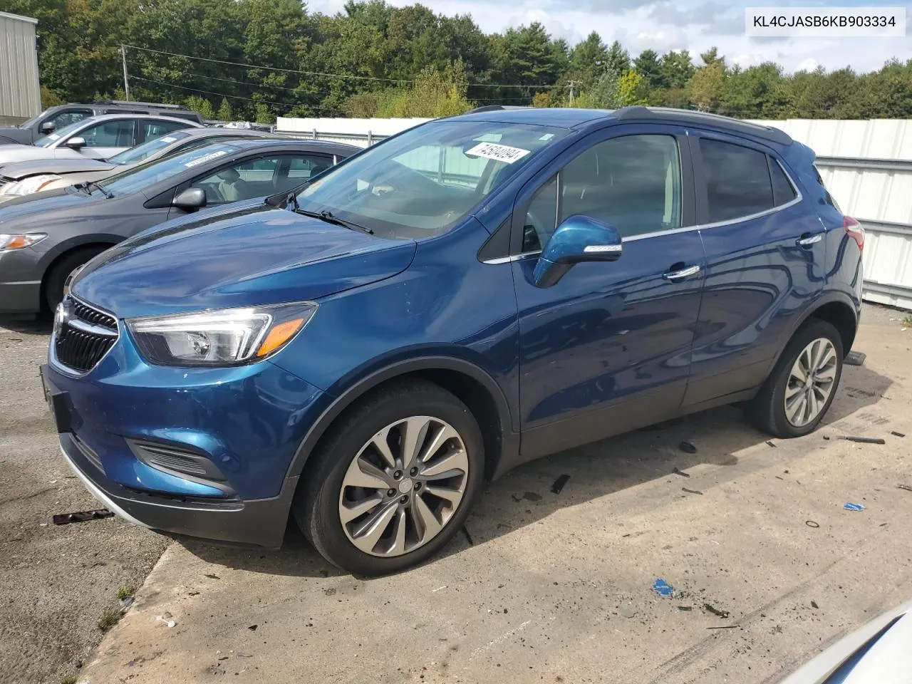 2019 Buick Encore Preferred VIN: KL4CJASB6KB903334 Lot: 74504094