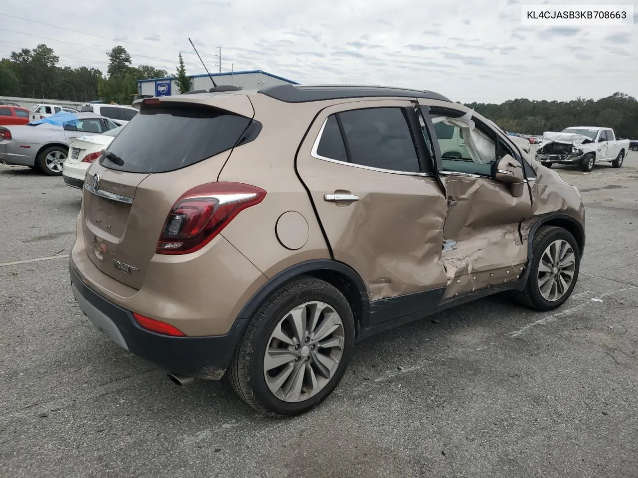 2019 Buick Encore Preferred VIN: KL4CJASB3KB708663 Lot: 74691644