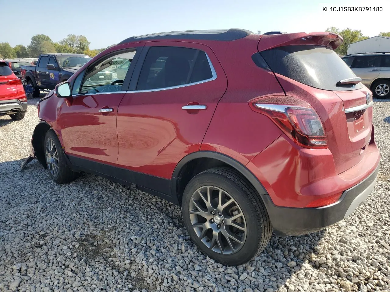 2019 Buick Encore Sport Touring VIN: KL4CJ1SB3KB791480 Lot: 75513544