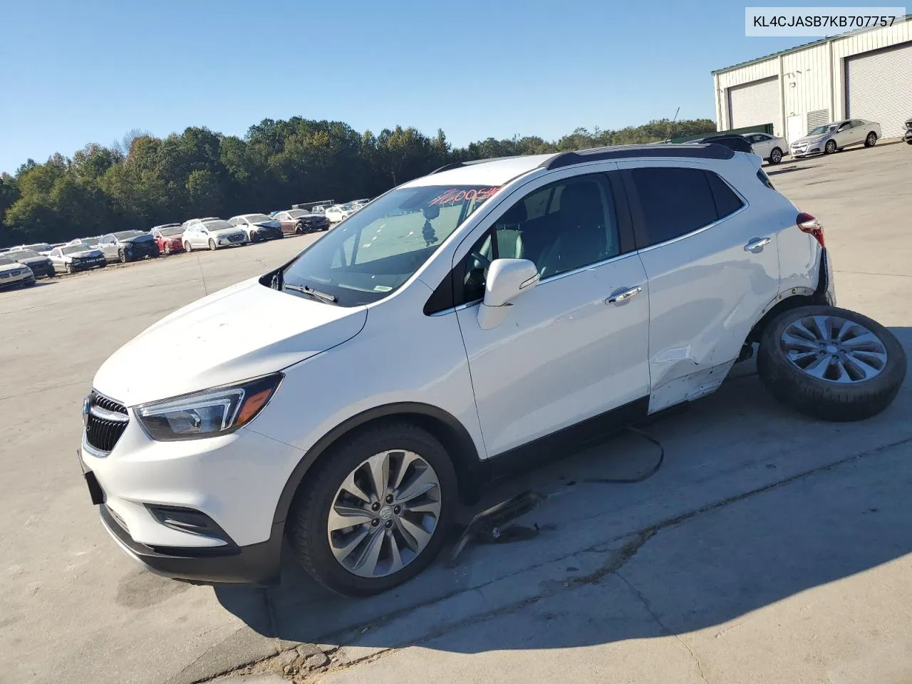 2019 Buick Encore Preferred VIN: KL4CJASB7KB707757 Lot: 76005464