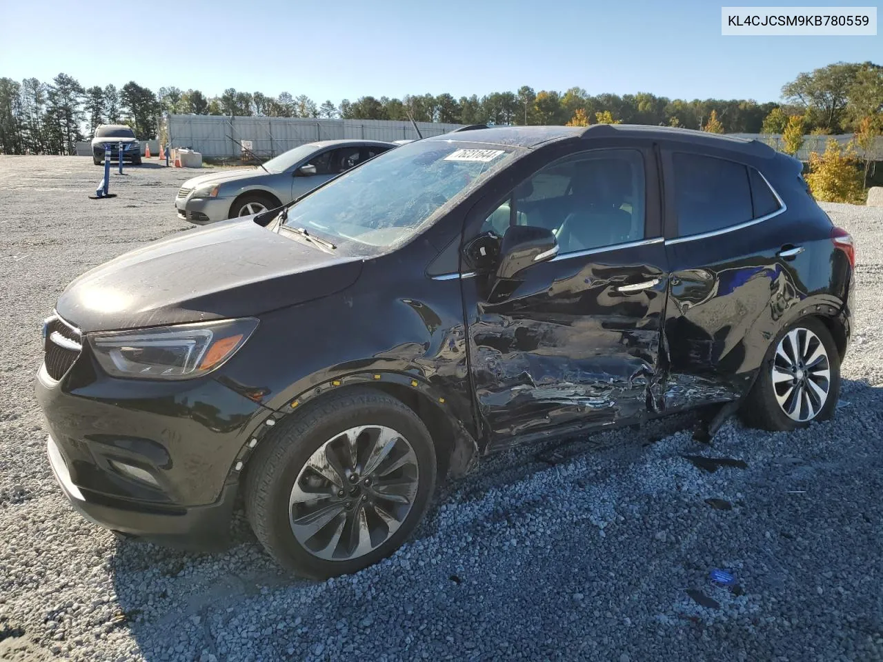 2019 Buick Encore Essence VIN: KL4CJCSM9KB780559 Lot: 76231644