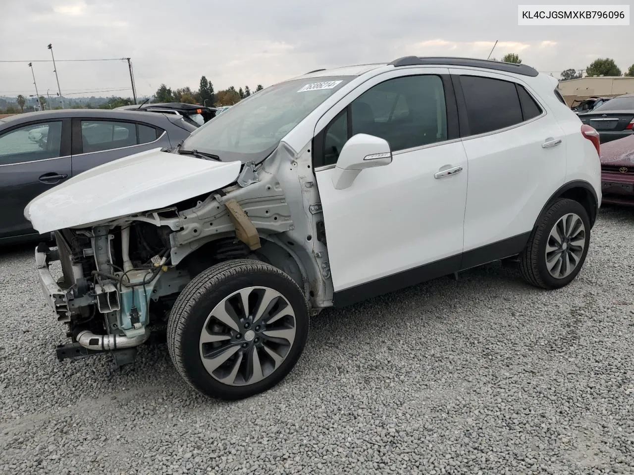 2019 Buick Encore Essence VIN: KL4CJGSMXKB796096 Lot: 76386214