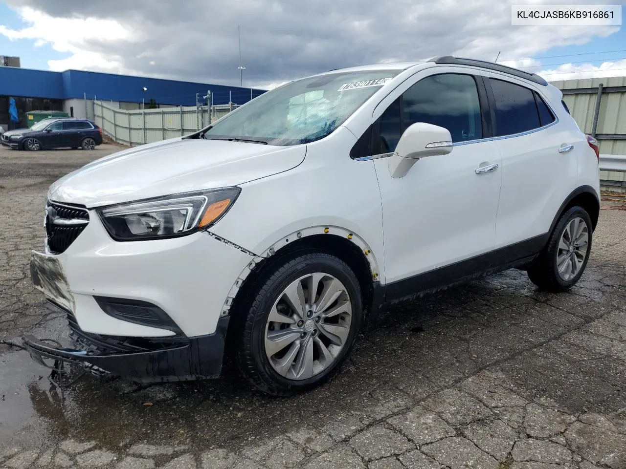 2019 Buick Encore Preferred VIN: KL4CJASB6KB916861 Lot: 76390114