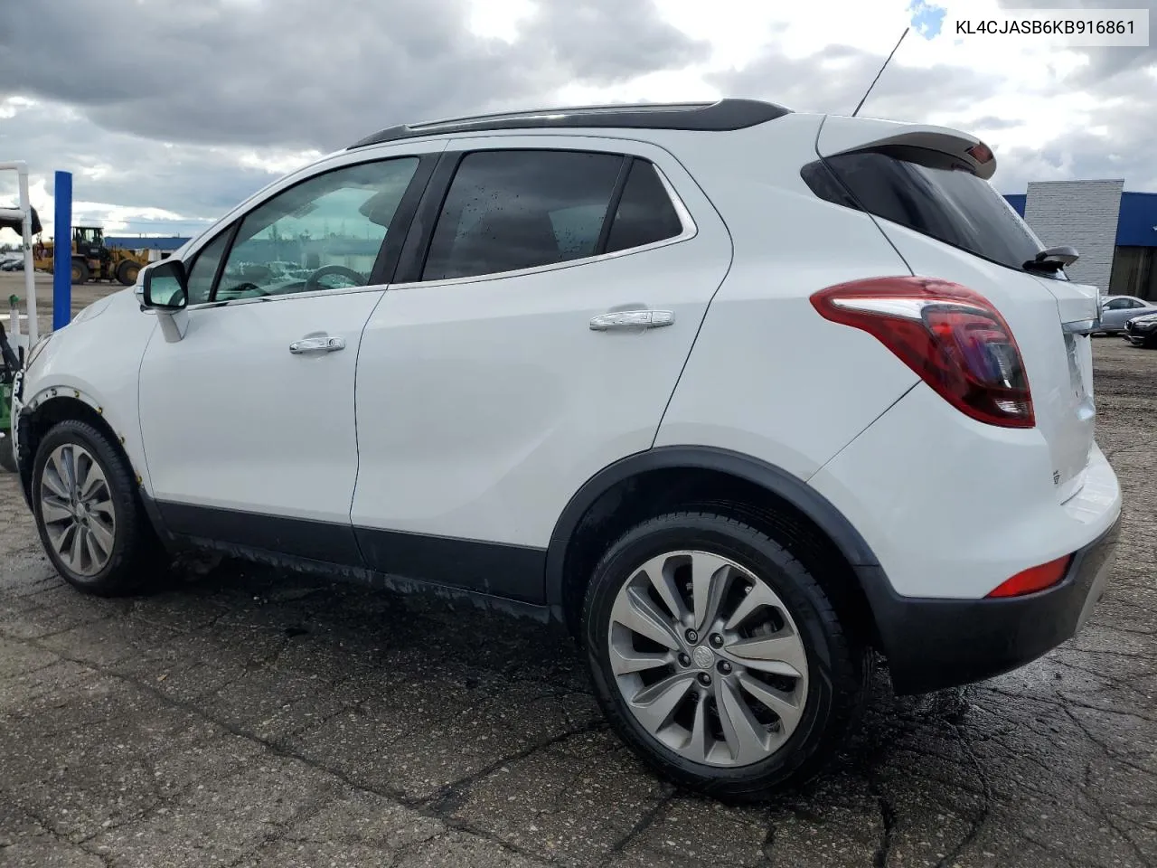 2019 Buick Encore Preferred VIN: KL4CJASB6KB916861 Lot: 76390114