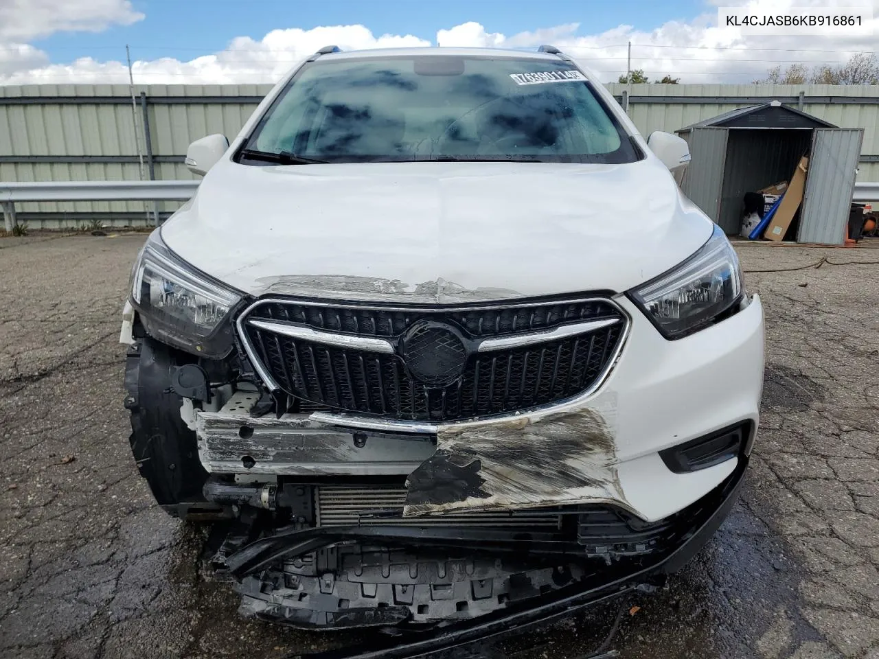 2019 Buick Encore Preferred VIN: KL4CJASB6KB916861 Lot: 76390114