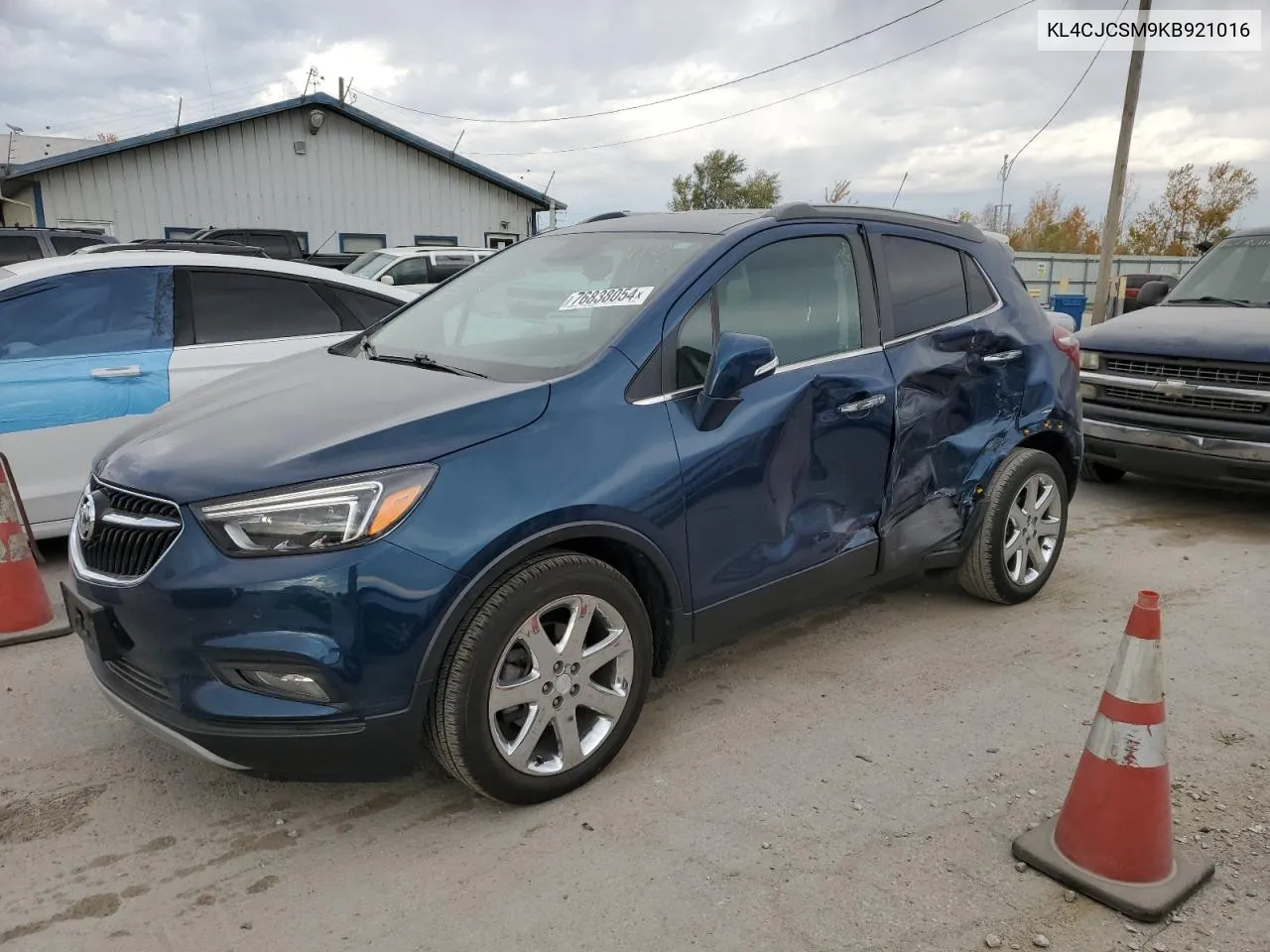 2019 Buick Encore Essence VIN: KL4CJCSM9KB921016 Lot: 76838054