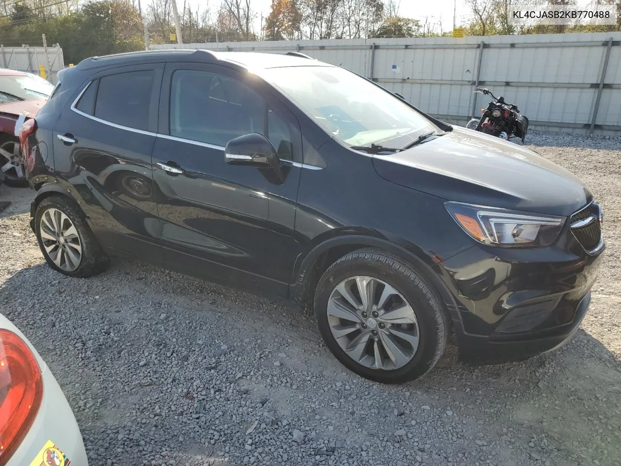 2019 Buick Encore Preferred VIN: KL4CJASB2KB770488 Lot: 77059144