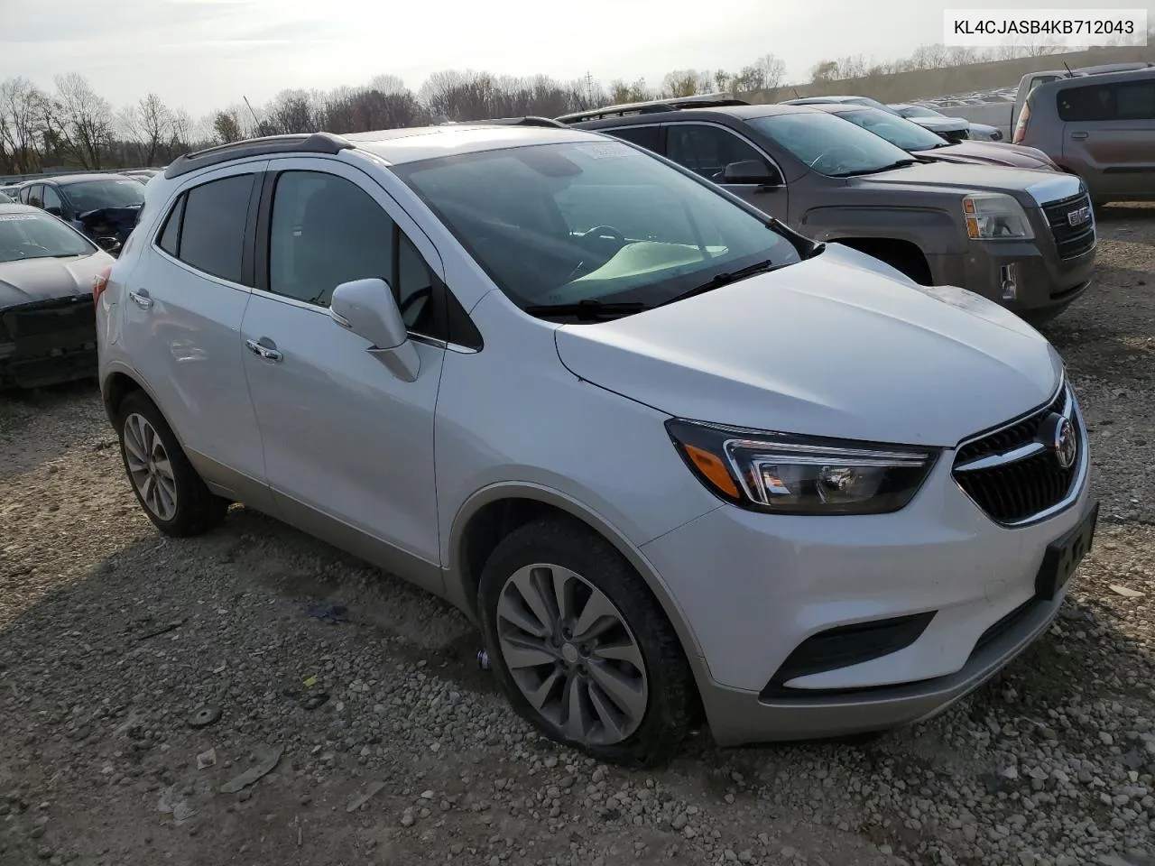 2019 Buick Encore Preferred VIN: KL4CJASB4KB712043 Lot: 78025394