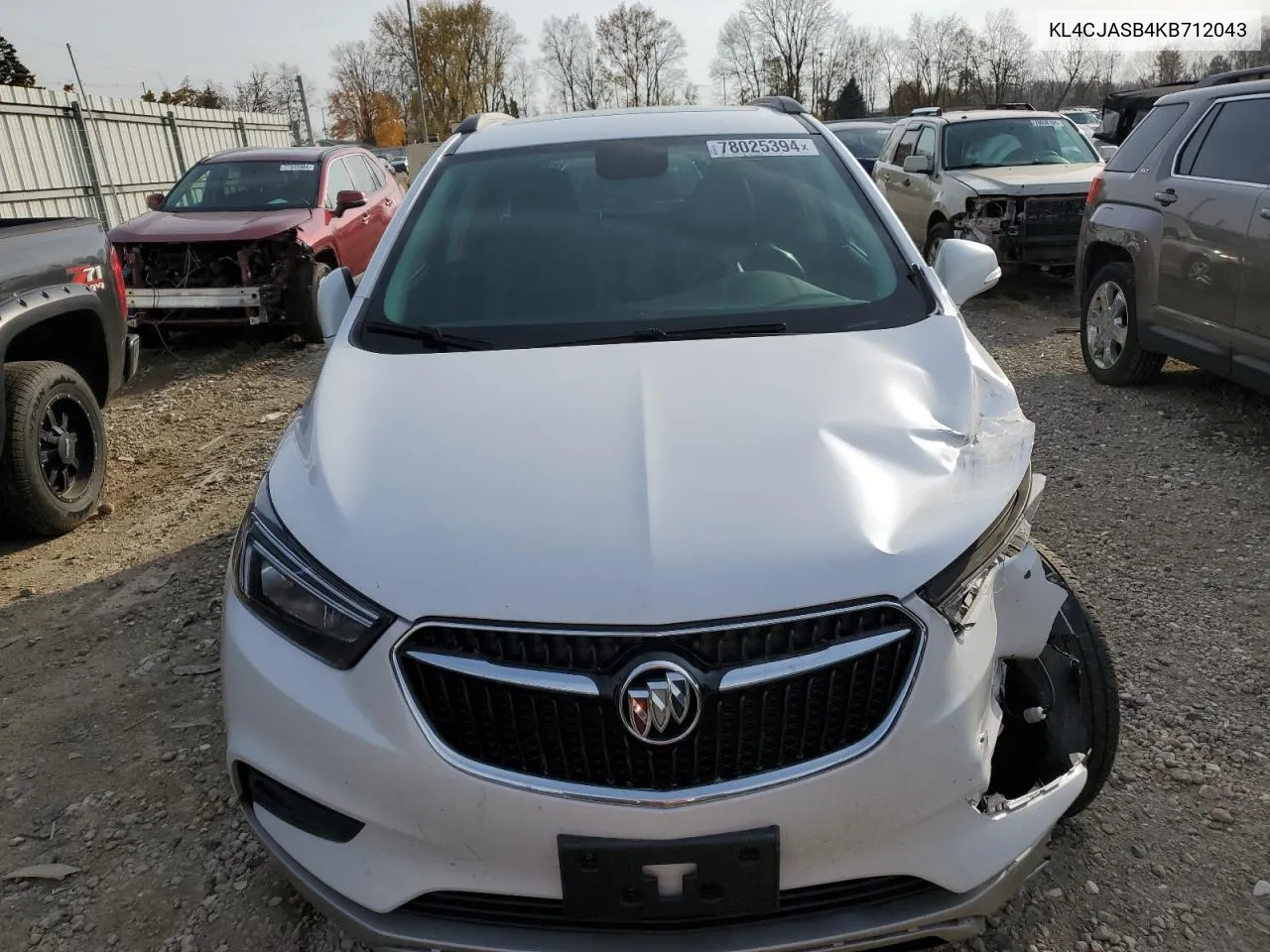 2019 Buick Encore Preferred VIN: KL4CJASB4KB712043 Lot: 78025394