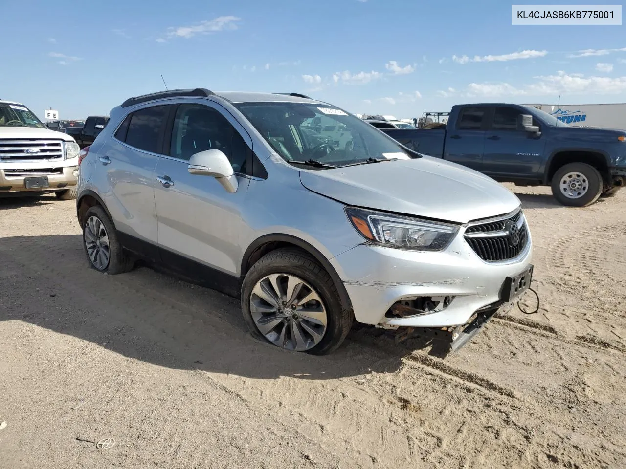 2019 Buick Encore Preferred VIN: KL4CJASB6KB775001 Lot: 78276214