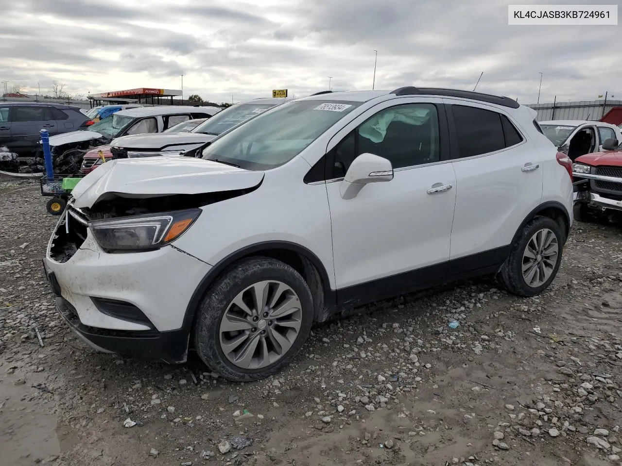 2019 Buick Encore Preferred VIN: KL4CJASB3KB724961 Lot: 78513934