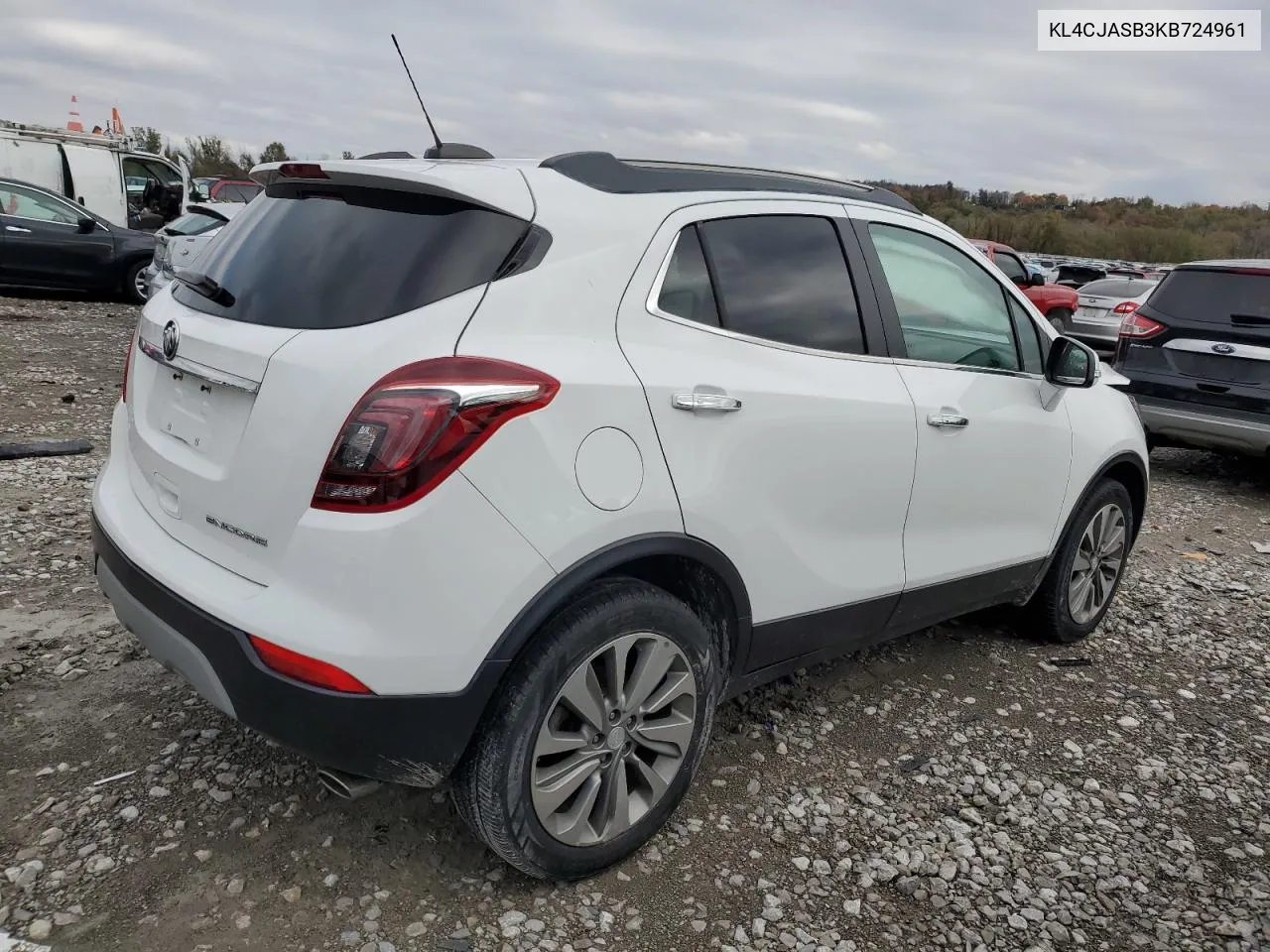 2019 Buick Encore Preferred VIN: KL4CJASB3KB724961 Lot: 78513934