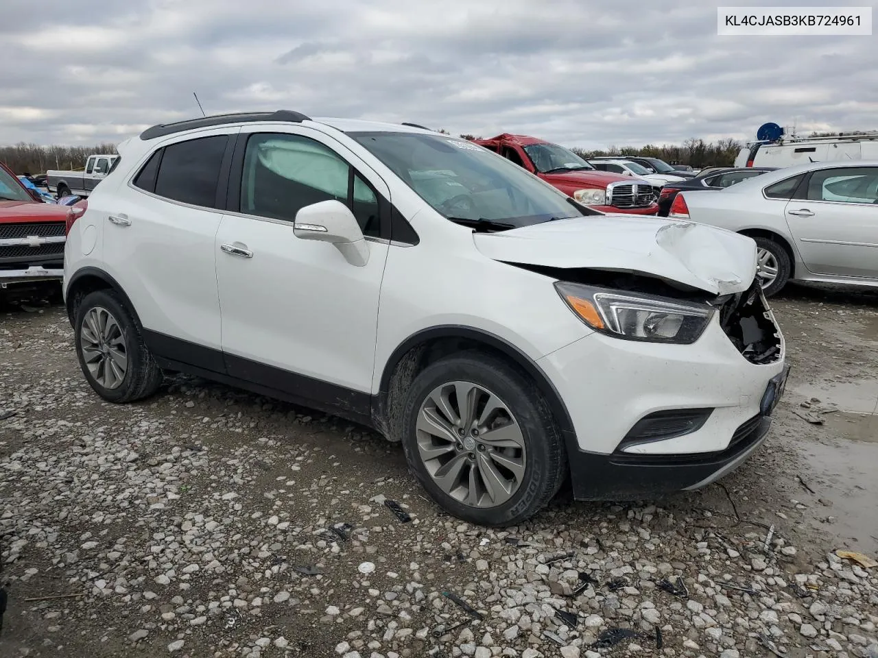 2019 Buick Encore Preferred VIN: KL4CJASB3KB724961 Lot: 78513934