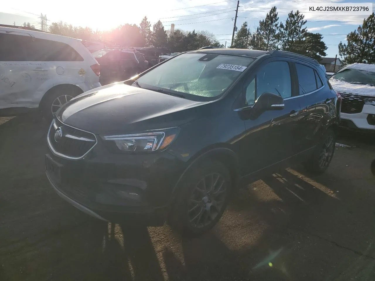 2019 Buick Encore Sport Touring VIN: KL4CJ2SMXKB723796 Lot: 79235154