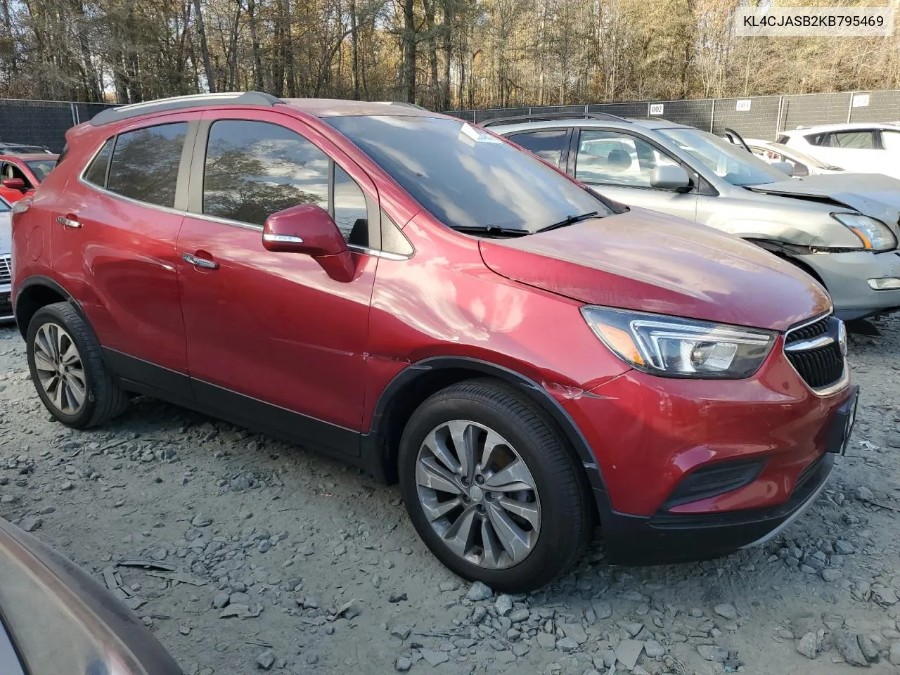 2019 Buick Encore Preferred VIN: KL4CJASB2KB795469 Lot: 79395484