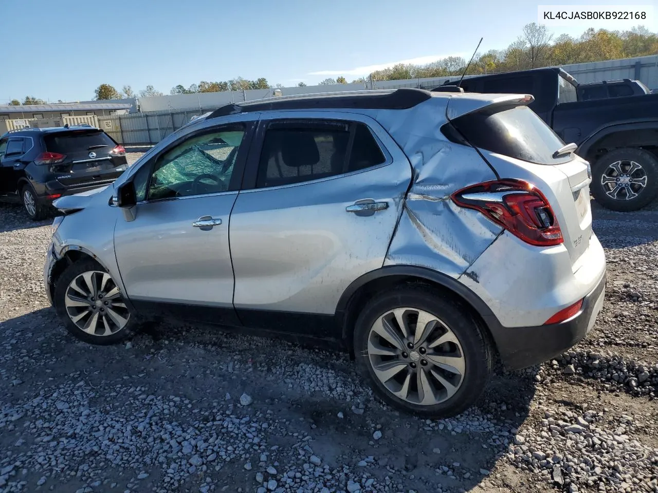 2019 Buick Encore Preferred VIN: KL4CJASB0KB922168 Lot: 80014654