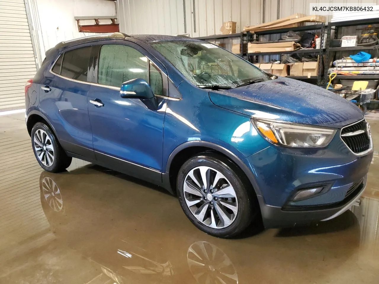 2019 Buick Encore Essence VIN: KL4CJCSM7KB806432 Lot: 80249174