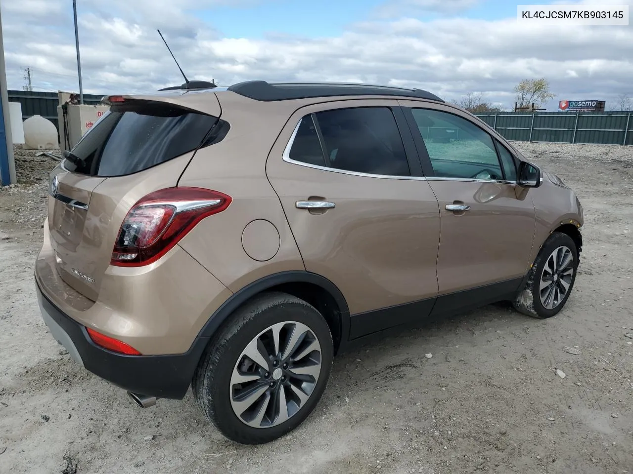 2019 Buick Encore Essence VIN: KL4CJCSM7KB903145 Lot: 80531804