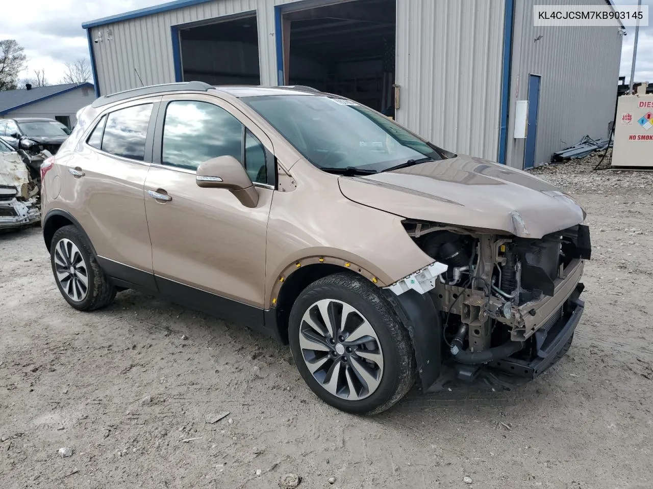 2019 Buick Encore Essence VIN: KL4CJCSM7KB903145 Lot: 80531804