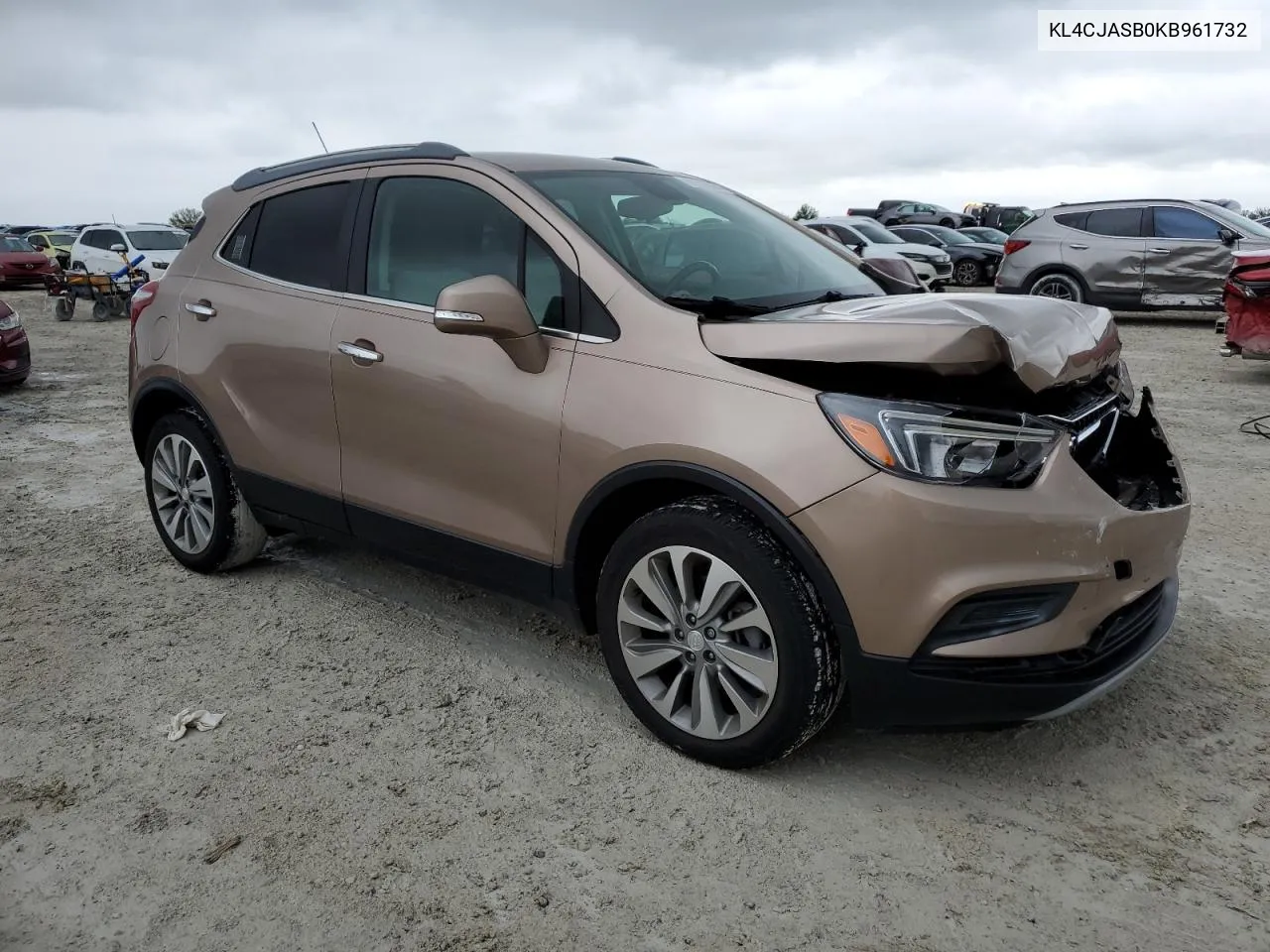 2019 Buick Encore Preferred VIN: KL4CJASB0KB961732 Lot: 81328884